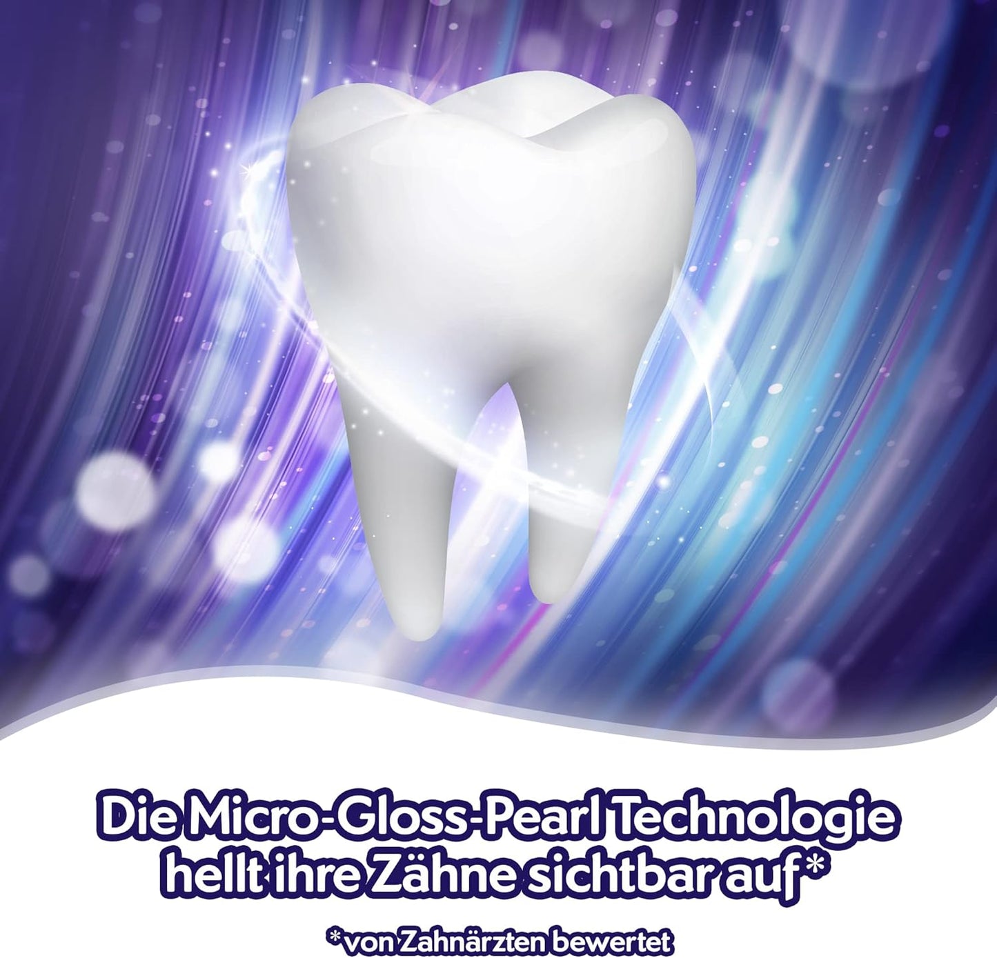 Odol-med3 Zahnpasta White & Shine, Whitening/Zähne aufhellen, 4x 75ml