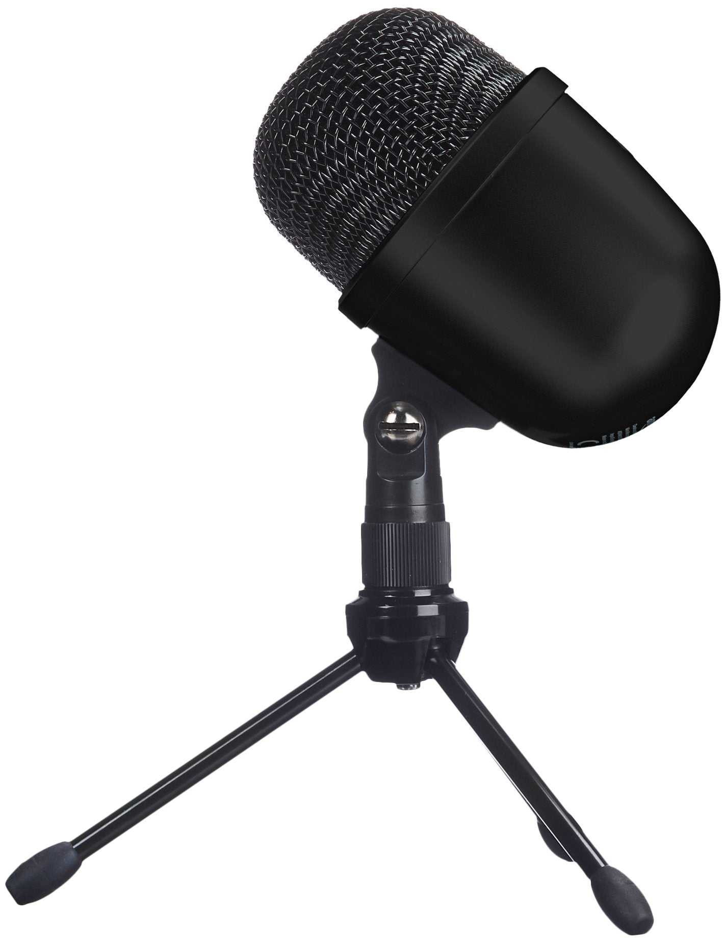 Amazon Basics - Mini-USB Kondensatormikrofon, Tischmikrofon, Schwarz