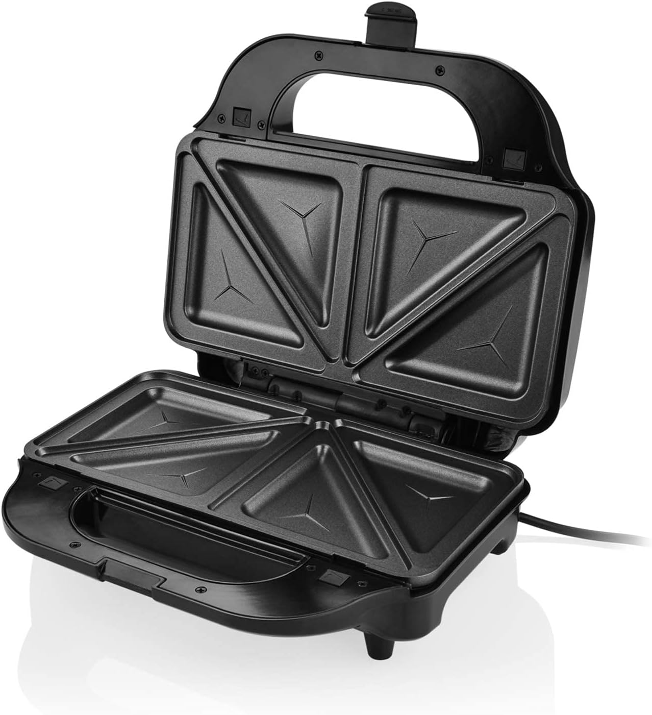 ETA Sandwichmaker 6 in 1 I Sorento Plus I Antihaftbeschichtung für leichte Reinigung ohne Anbrennen I 900 Watt I Waffeleisen, Grill und vieles mehr