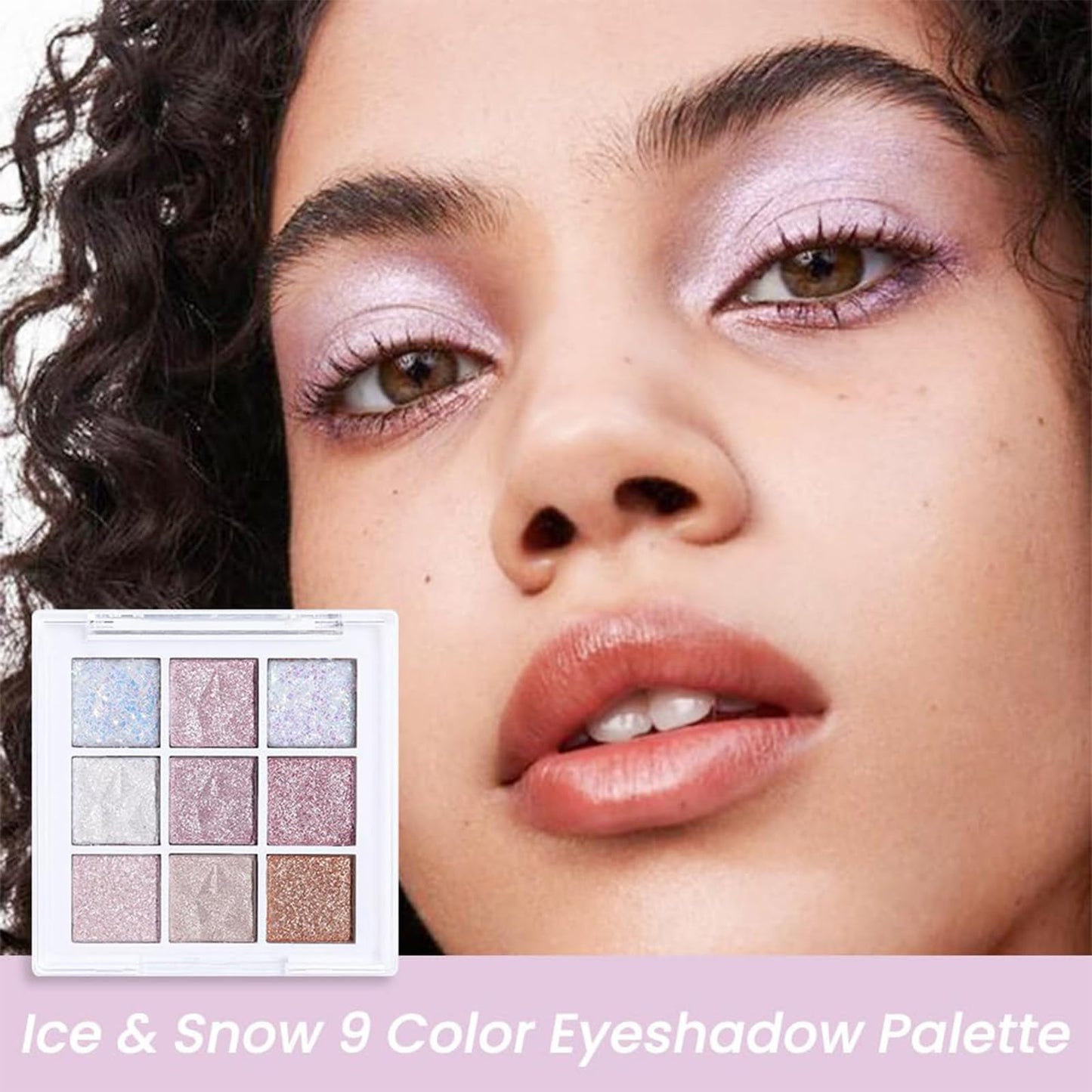 Lilbitty Nude Brown Eyeshadow Palette – Rose Gold & Dark Brown Bronze Highly Pigmented Long-Lasting Cream Eyeshadow for Brown Eyes