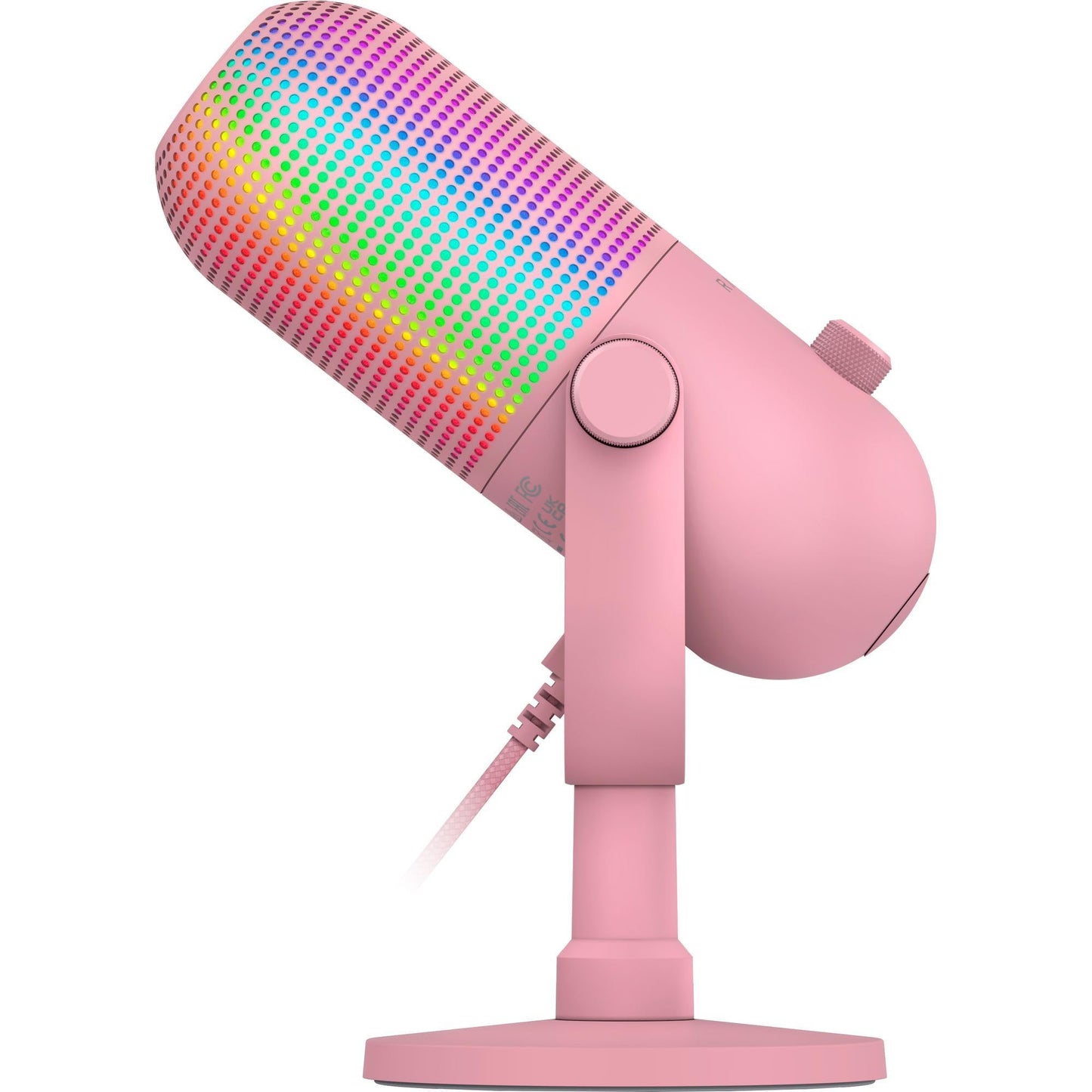 Razer Seiren V3 Mini - Ultrakompaktes USB-Mikrofon (14mm Supernieren Kondensatormikrofon, Tap-to-Mute-Sensor mit LED-Anzeige, integrierter Stoßdämpfer, Plug-and-Play Design) Schwarz