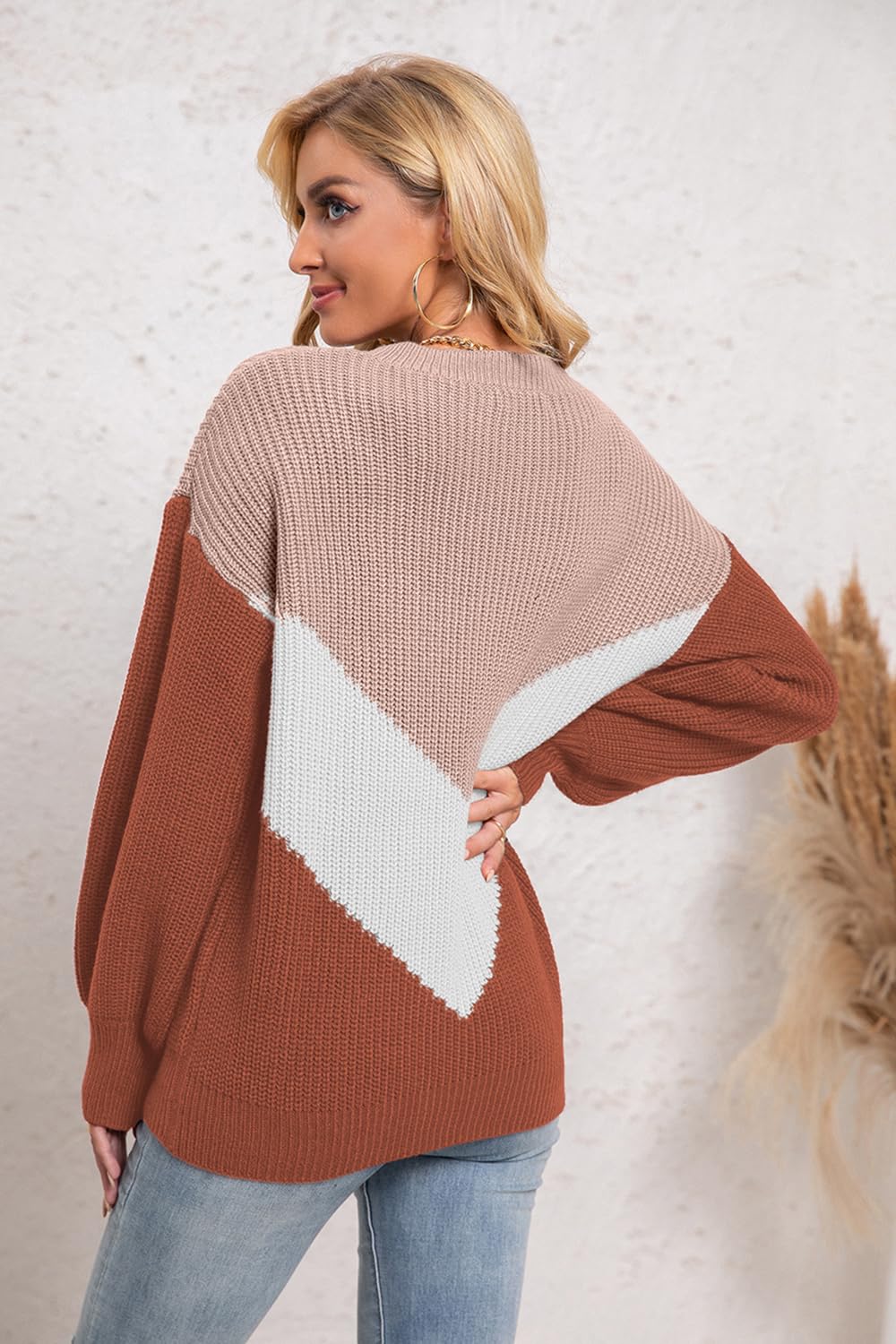 Women’s Colorblock Knit Sweater