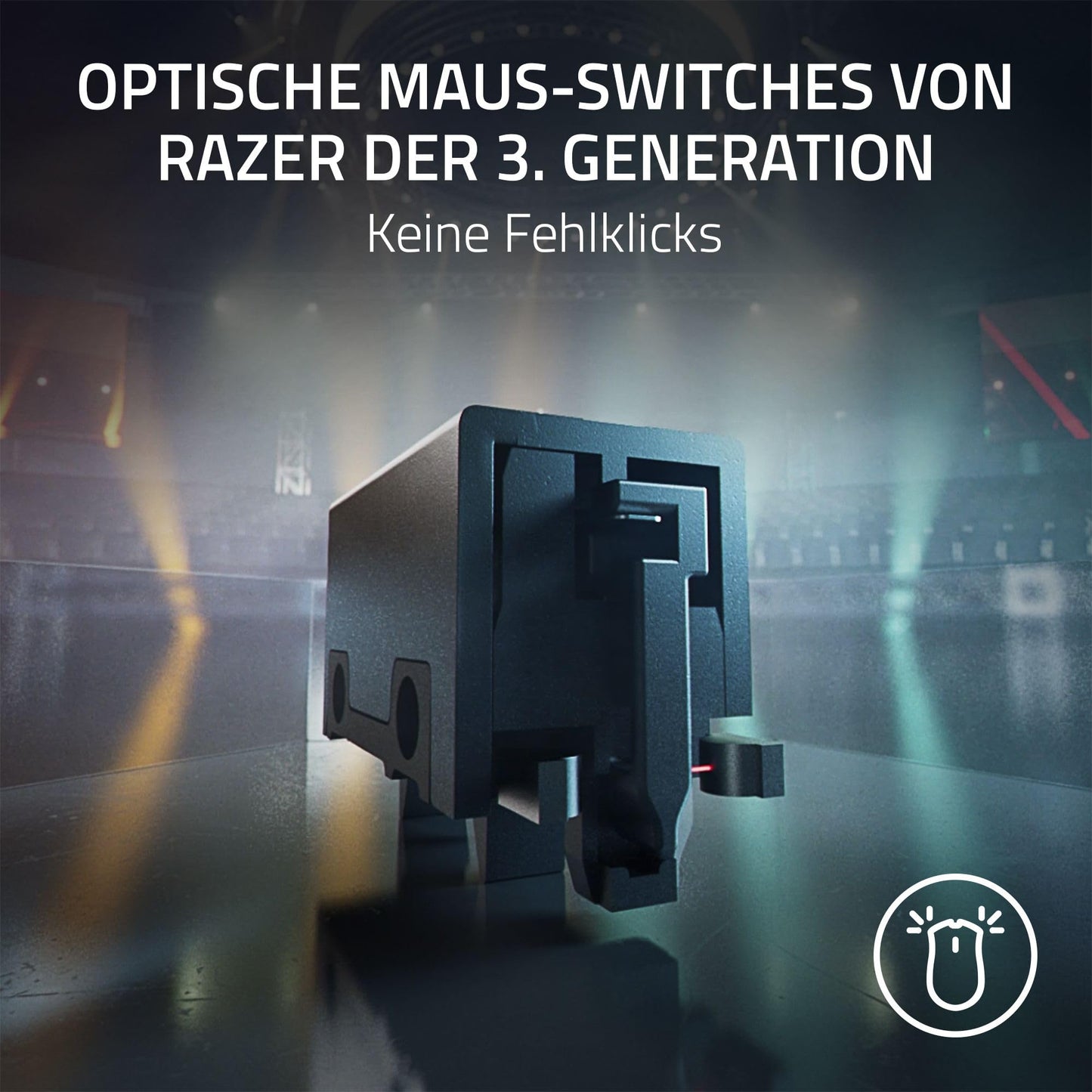 Razer DeathAdder Essential (2021) - Kabelgebundene Gaming-Maus mit Optischem Sensor mit 6400 DPI (5 programmierbare Tasten, Ergonomischer Formfaktor, 10 Millionen Klicks Lebensdauer) Schwarz