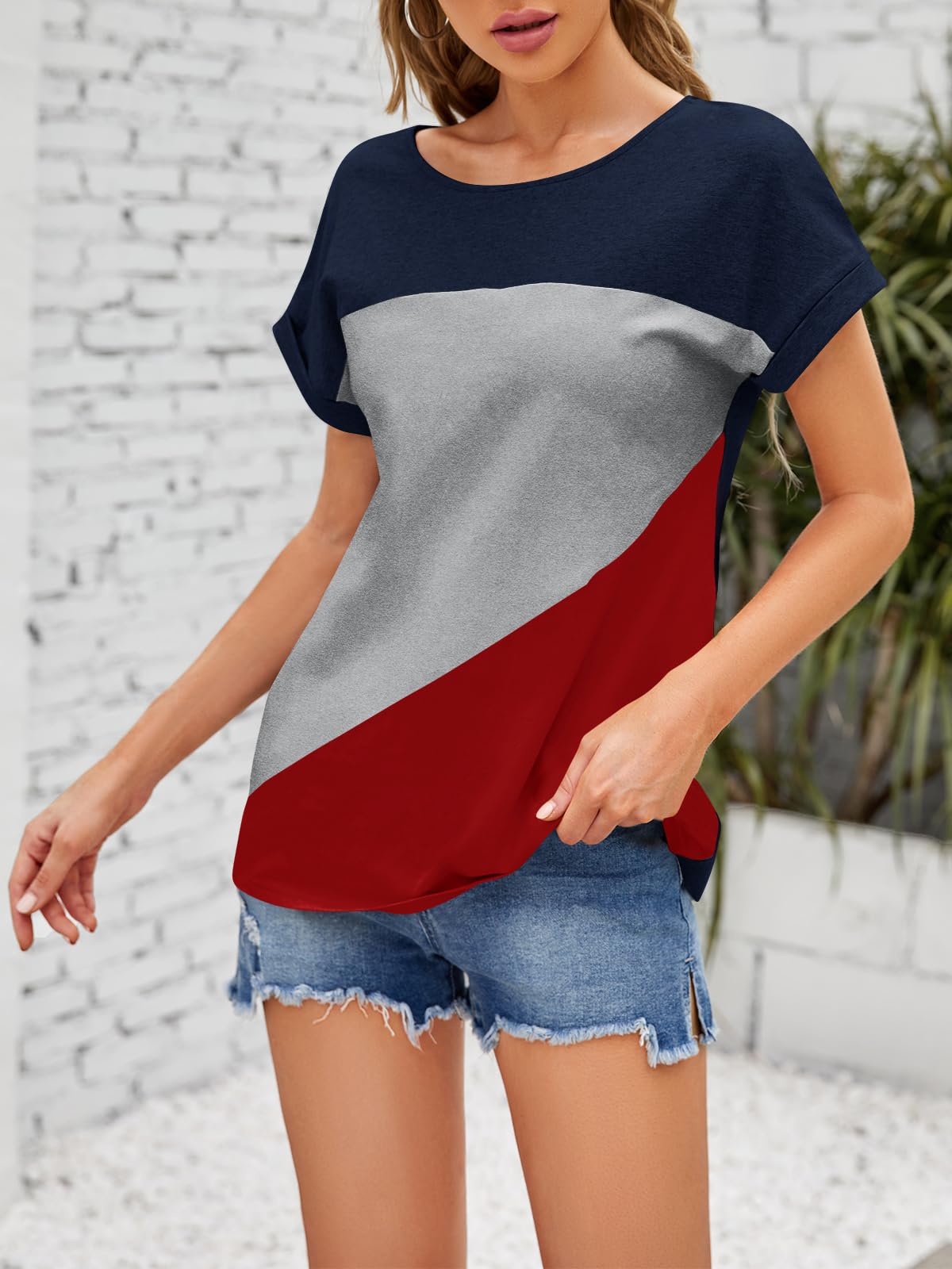 Women's Color Block T-Shirt