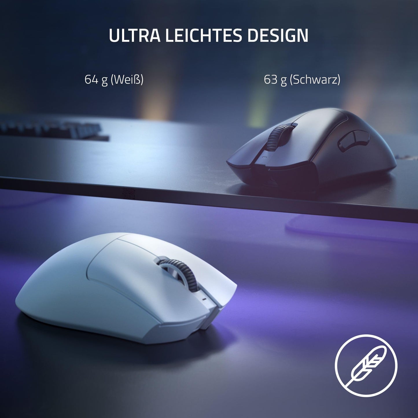 Razer DeathAdder Essential (2021) - Kabelgebundene Gaming-Maus mit Optischem Sensor mit 6400 DPI (5 programmierbare Tasten, Ergonomischer Formfaktor, 10 Millionen Klicks Lebensdauer) Schwarz
