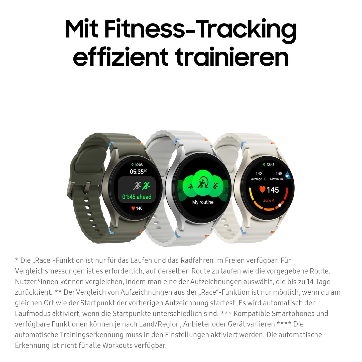 Samsung Galaxy Watch7 Smartwatch, Fitness-Uhr, Fitness Tracker und Aktivitätstracker, 44 mm, Bluetooth, Silver, Inkl. 36 Monate Herstellergarantie