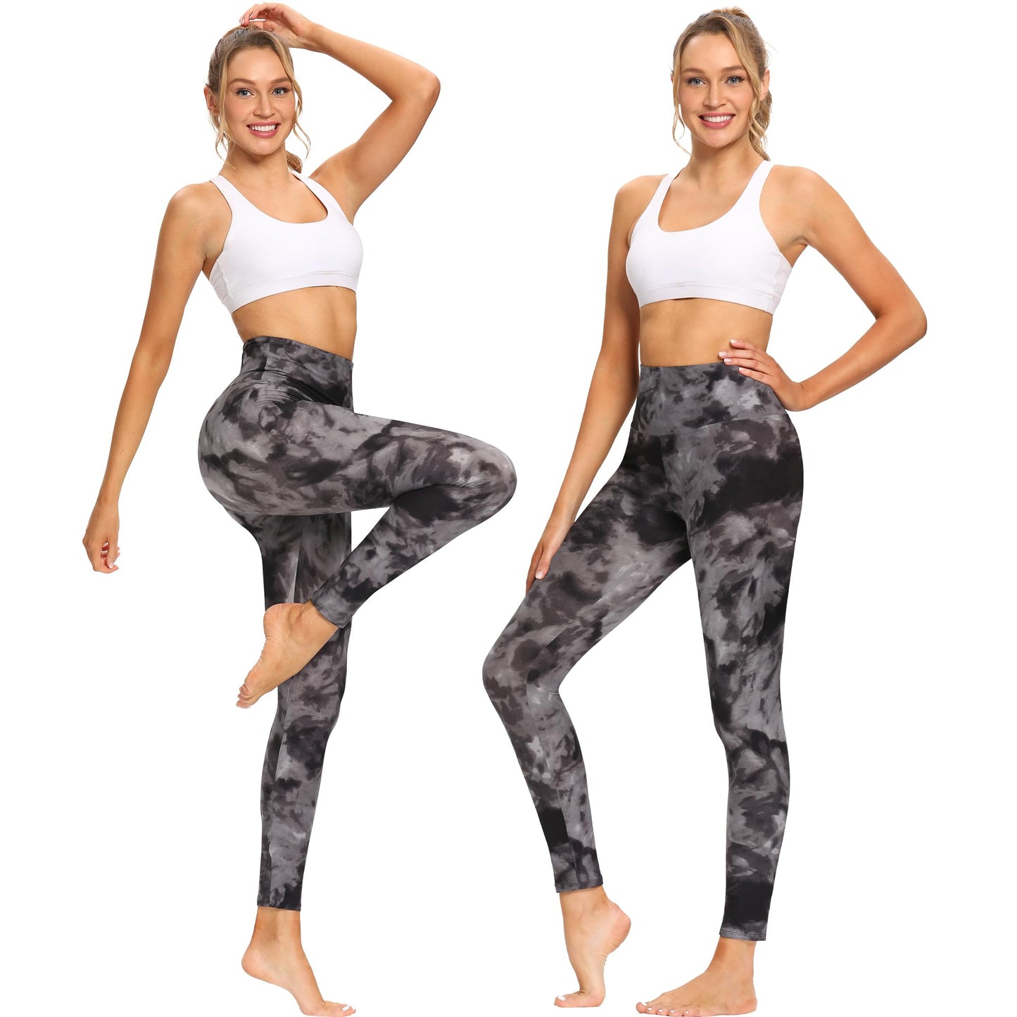 FOTOCITI Women’s High Waist Elastic Sport Leggings – Stretchy Fitness & Yoga Pants