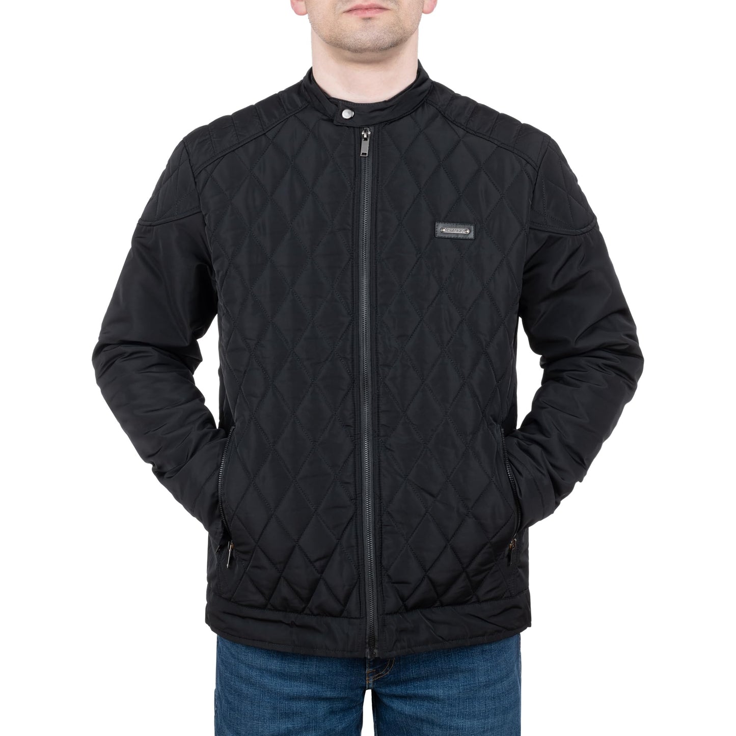 FALKENSTEJN Ilian Quilted Jacket – Stylish & Functional Men’s Transitional Coat