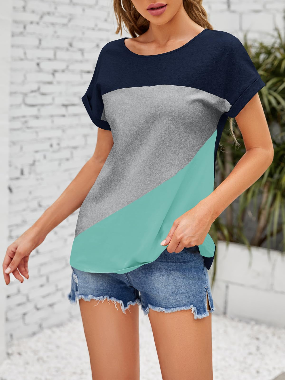 Women's Color Block T-Shirt
