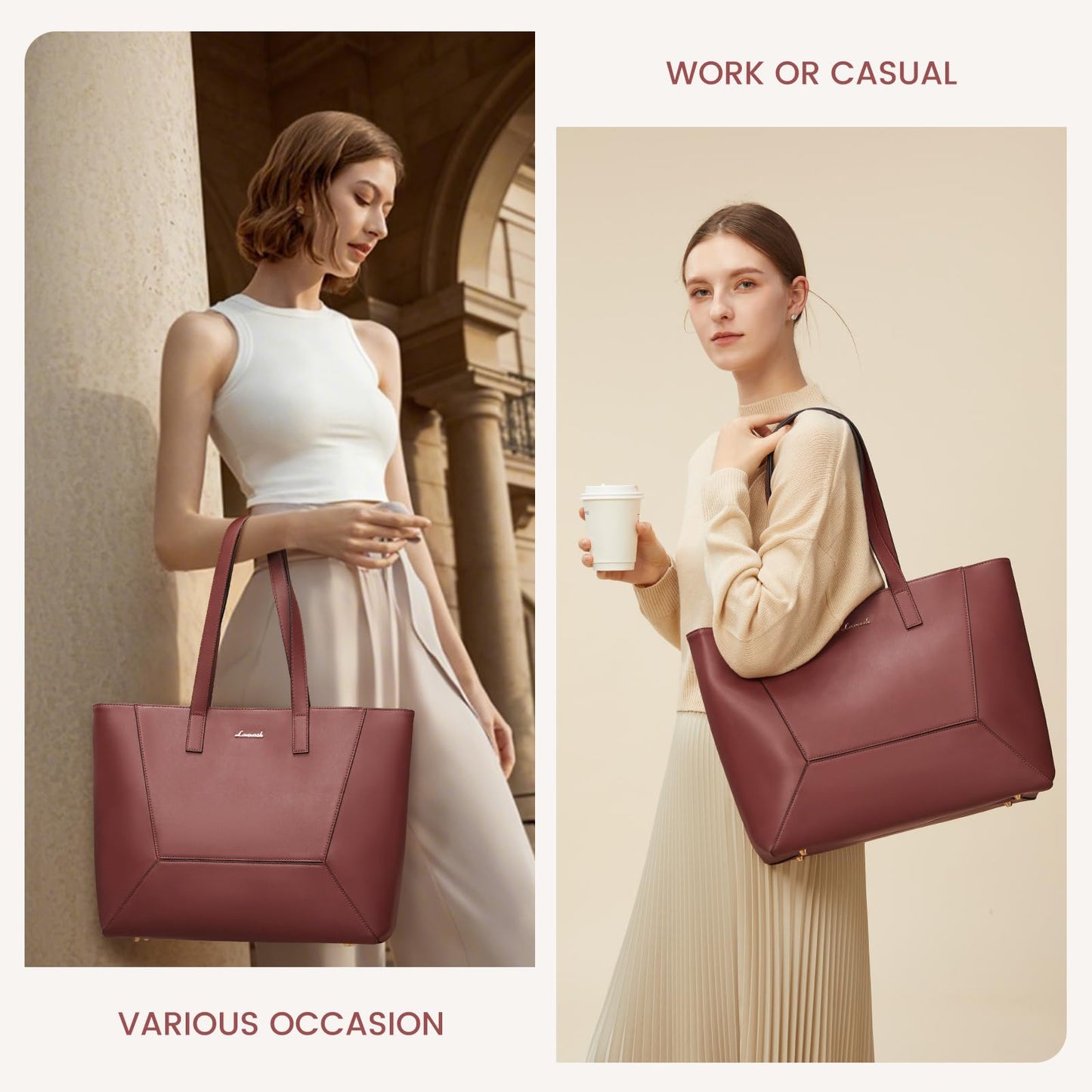 LOVEVOOK Medium Tote Bag for Women
