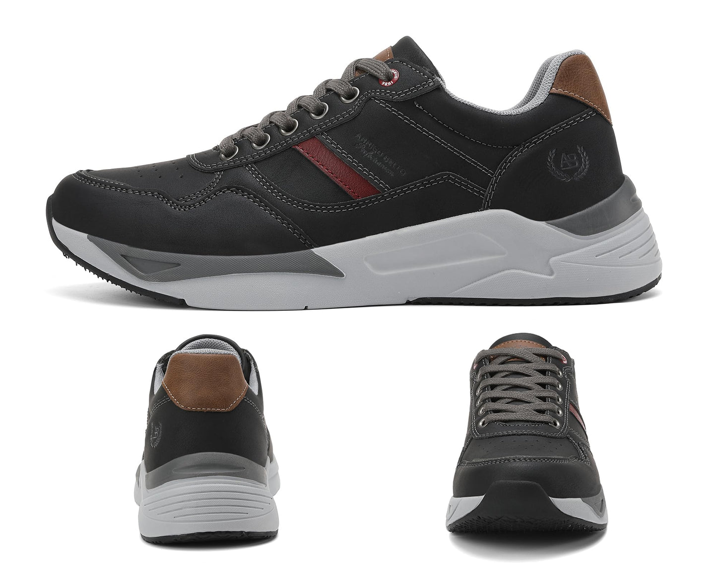 ARRIGO BELLO Men’s Lightweight Sneakers – Breathable Walking & Outdoor Sports Shoes