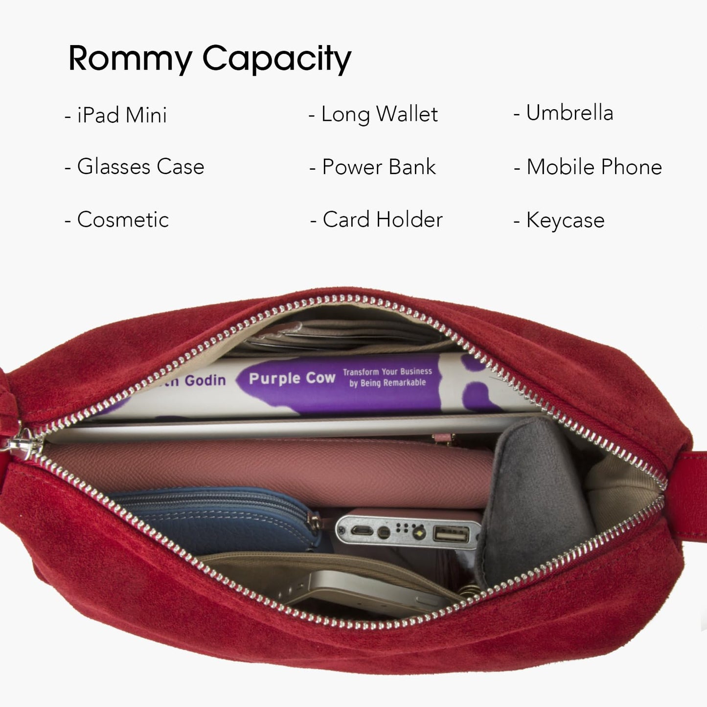 DONNAIN Leather Crossbody Bag