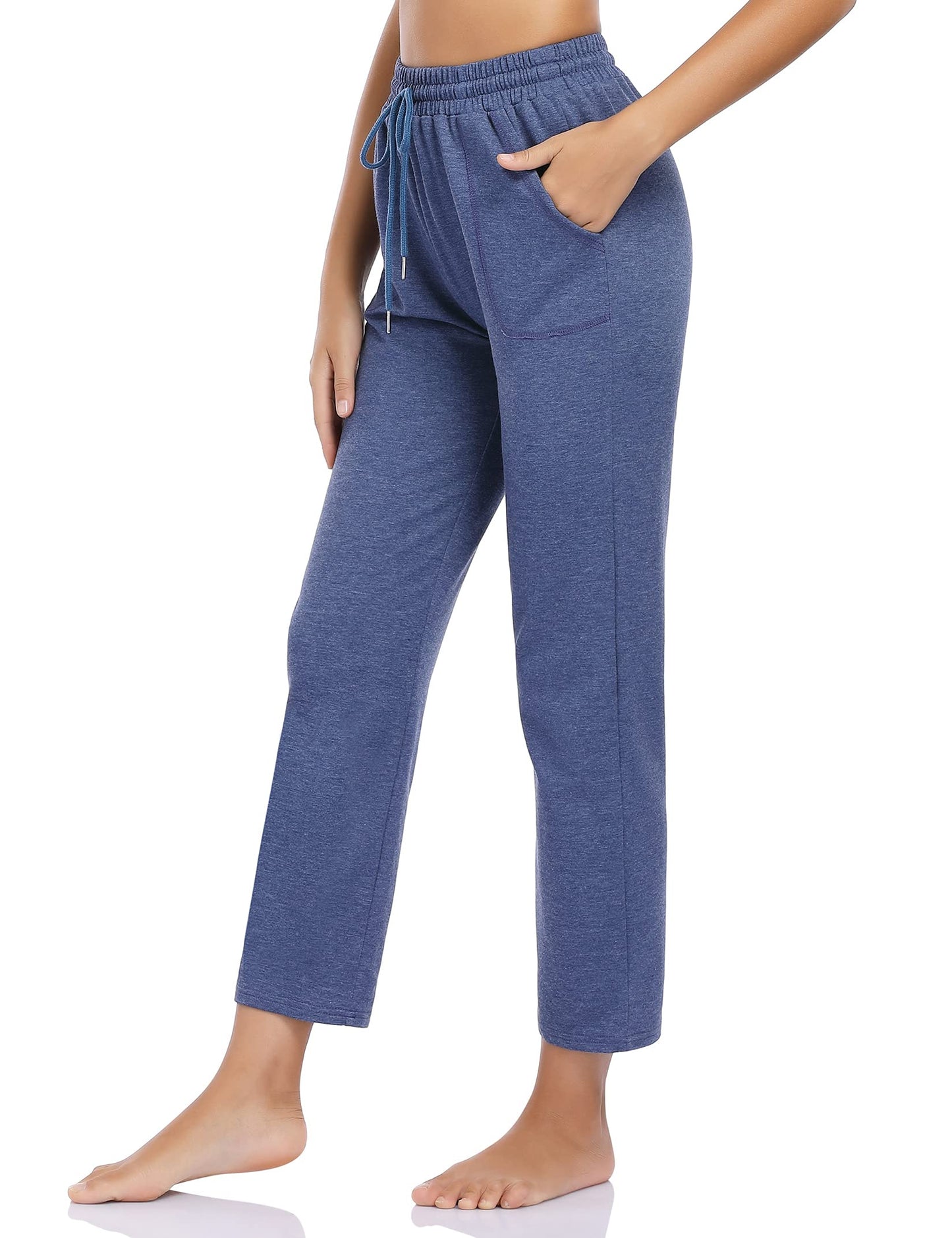 KOJOOIN Women’s Loose Fit Cotton Jogging Pants