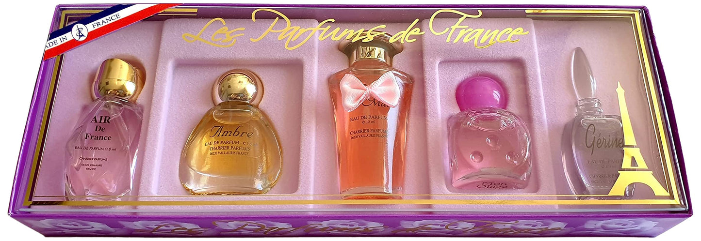 Charrier Parfums "Collection Precieuse" 10 Eaux de Parfum Miniatures Total 58.8 ml