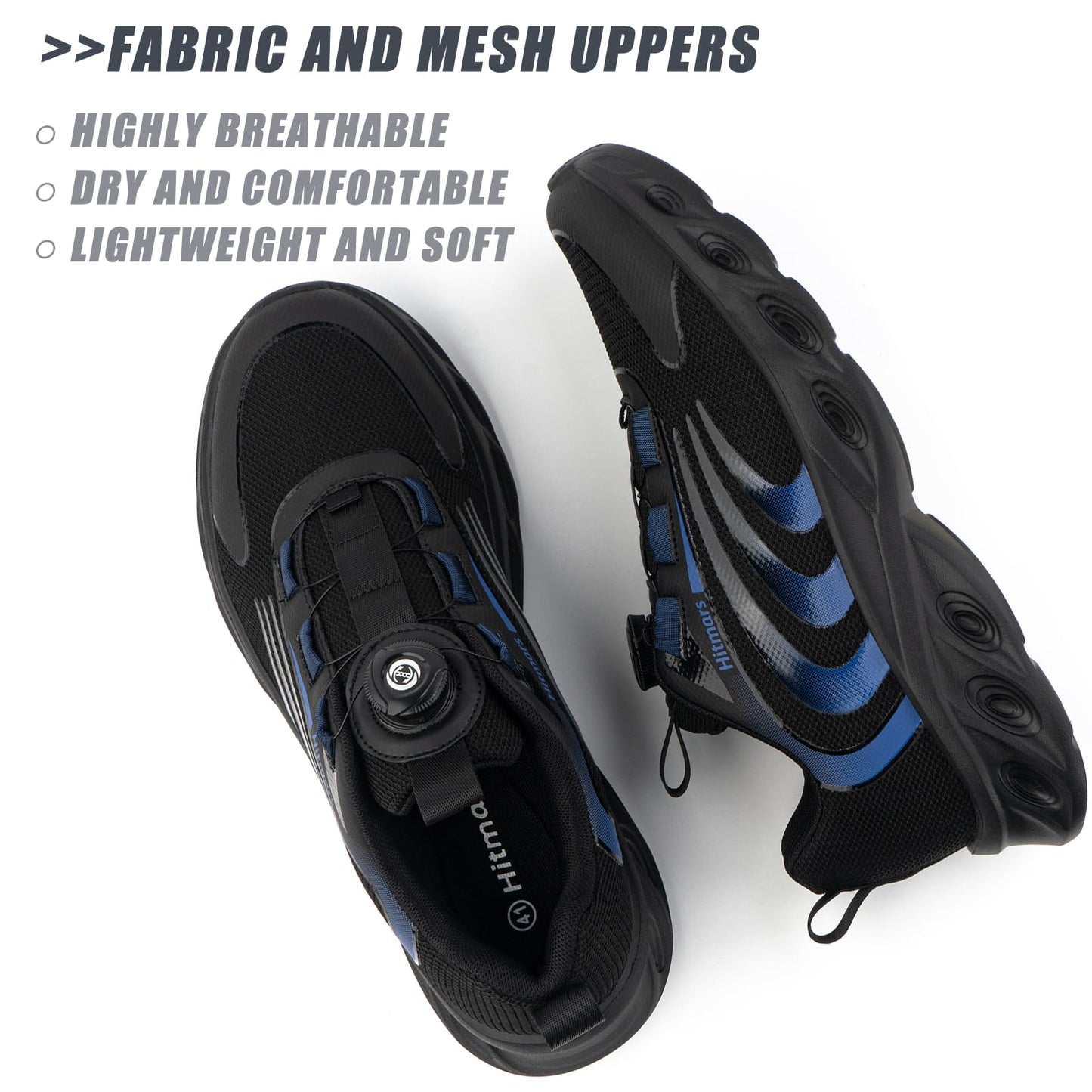 Hitmars Men’s Sneakers – Lightweight Running & Sports Shoes