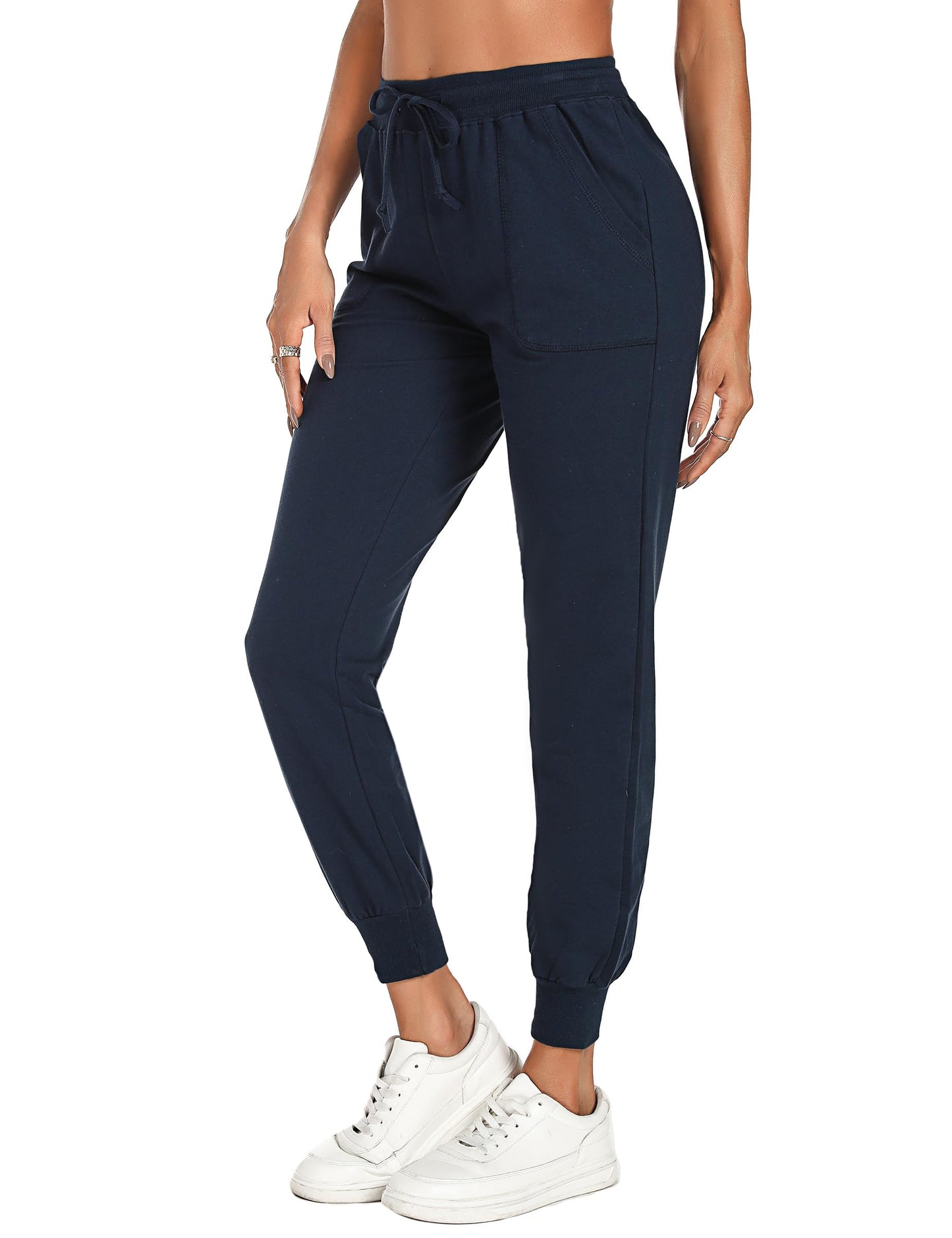 Irdcomps Women’s Jogging Pants – Cotton Wide Leg Sweatpants