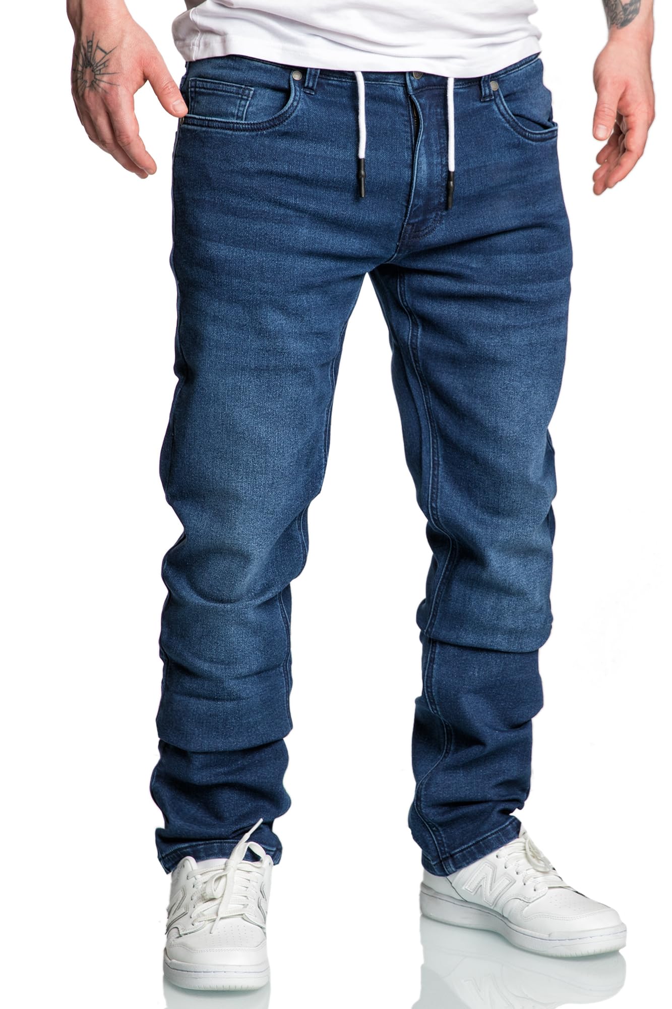 REPUBLIX Men’s Stretch Denim Sweat Jeans