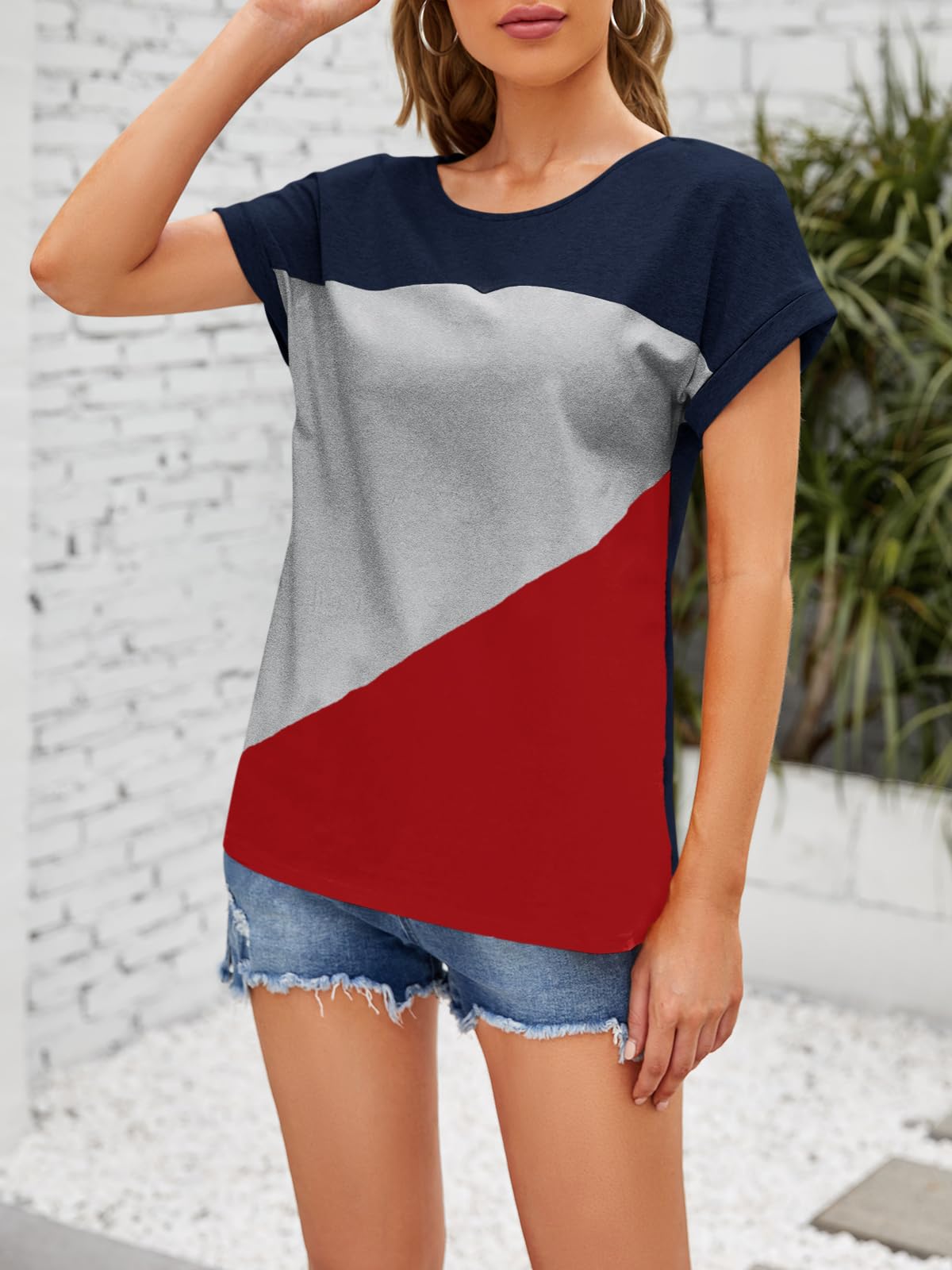 Women's Color Block T-Shirt