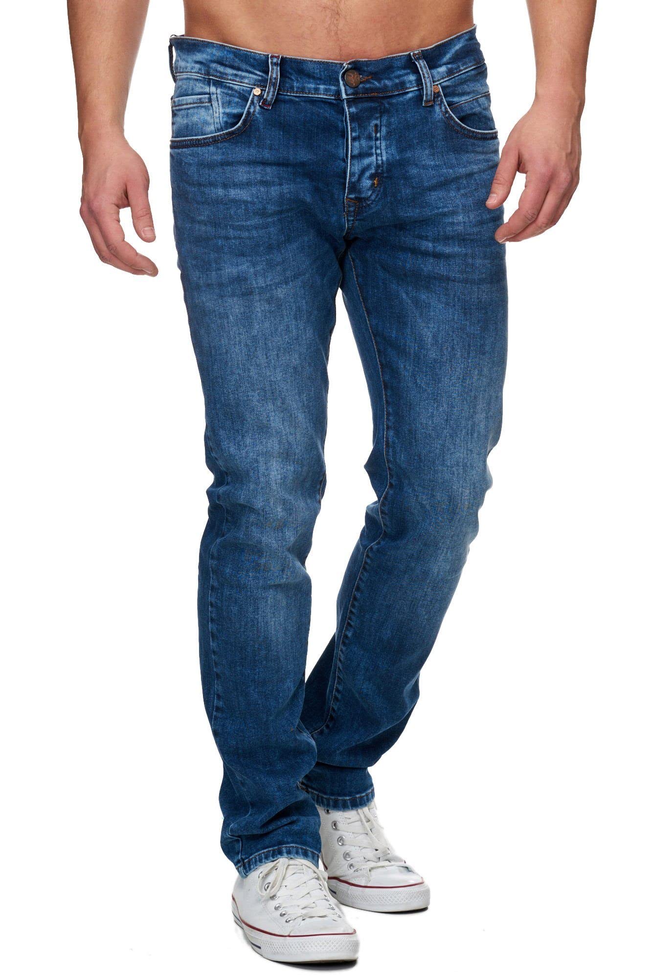 Tazzio Men’s Slim Fit Stretch Jeans