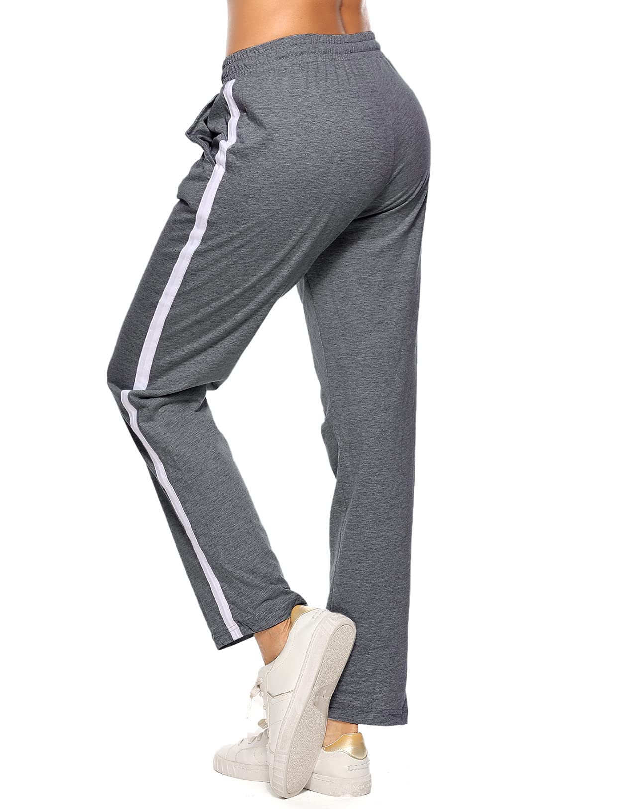 Irdcomps Women’s Jogging Pants – Cotton Wide Leg Sweatpants