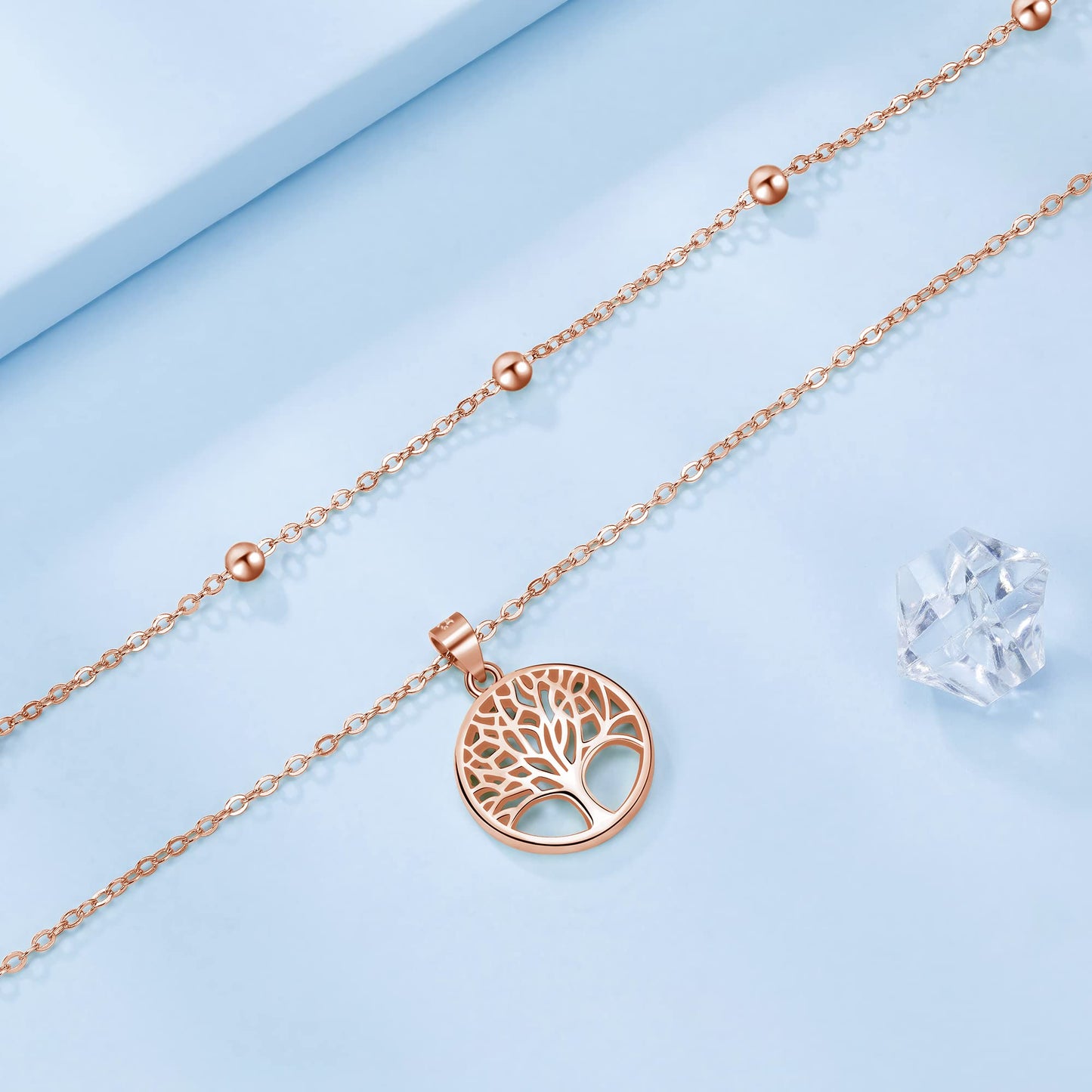 Lydreewam Women's Tree of Life Necklace