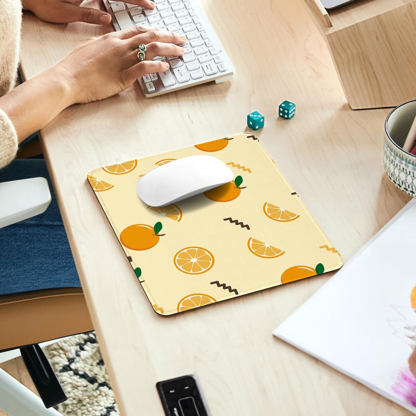 Ksriylm Mauspad,Quadratisches Niedliches Schwarzer Panther Mouse Pad,für Büro und Zuhause,Mousepad mit Motiv,wasserdichtes Mousepad,rutschfeste Gummiunterseite,Computer-Mauspads für kabellose Maus
