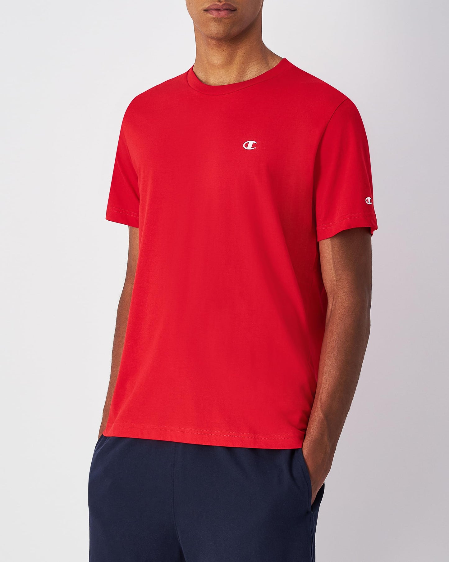 Champion Men's Legacy Basics Crewneck T-Shirt – Comfort Meets Iconic Style