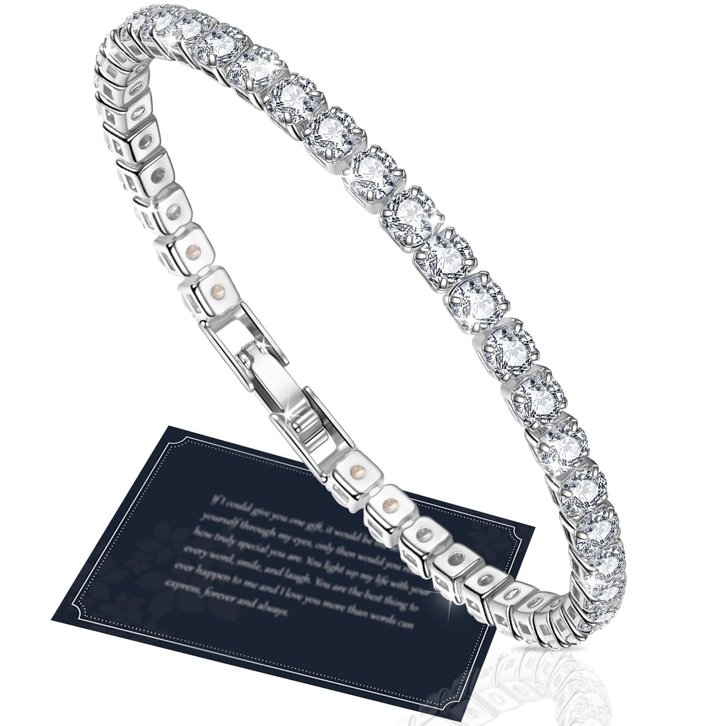 Fée 5A Zirconia Tennis Bracelet for Women