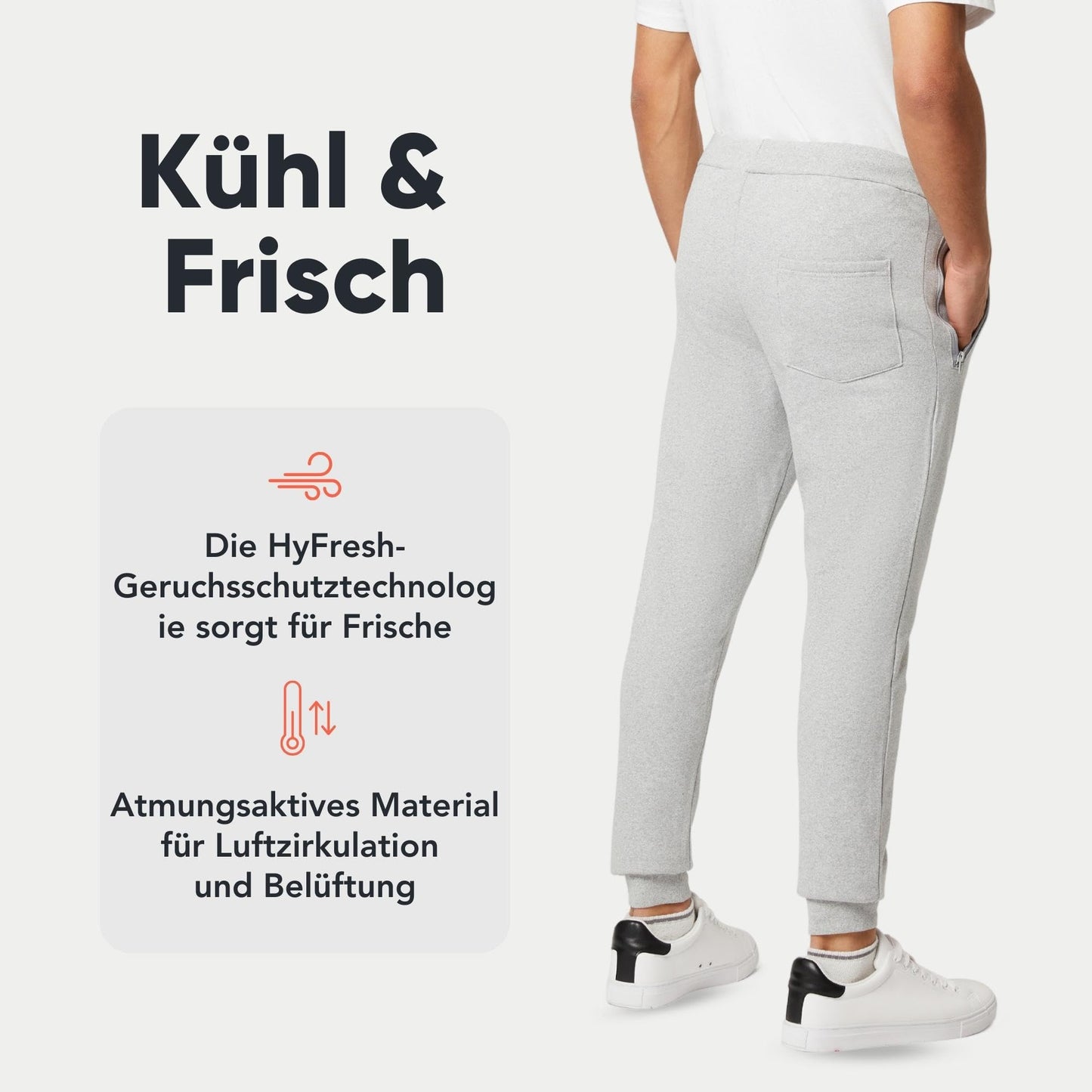 Men’s Slim Fit Joggers – Fleece-Lined Sweatpants