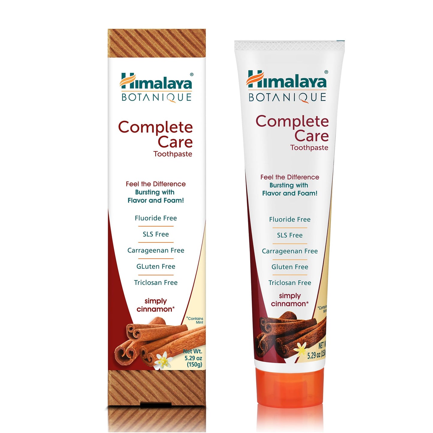 Himalaya Botanique Simply Mint Complete Care Toothpaste Refreshing Mint Flavour | Strong Teeth | Healthy Gums | Fresh Breath - 150g