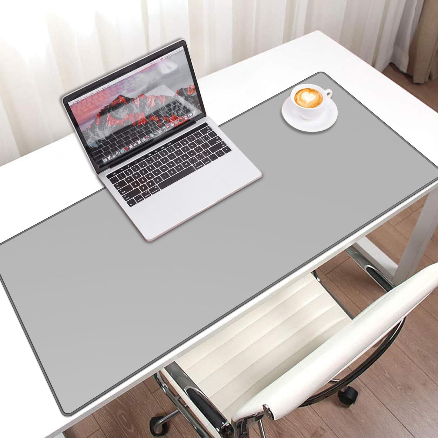 JIALONG Großes Mauspad mit Excel Tastaturkürzeln für Office, multifunktional, komfortabel Gaming Mousepad, Anti Rutsch Schreibtischunterlage für Büro und Zuhause 900x400mm