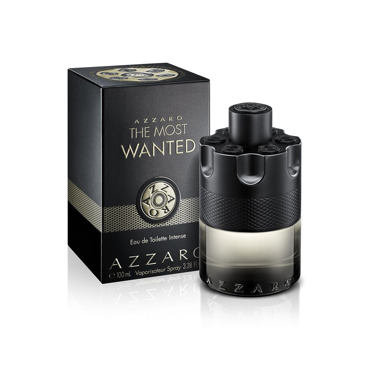 Azzaro The Most Wanted Eau de Toilette Intense for Men | Eau de Toilette for Men | Vaporisateur/Spray | Long-lasting | Fresh men's fragrance