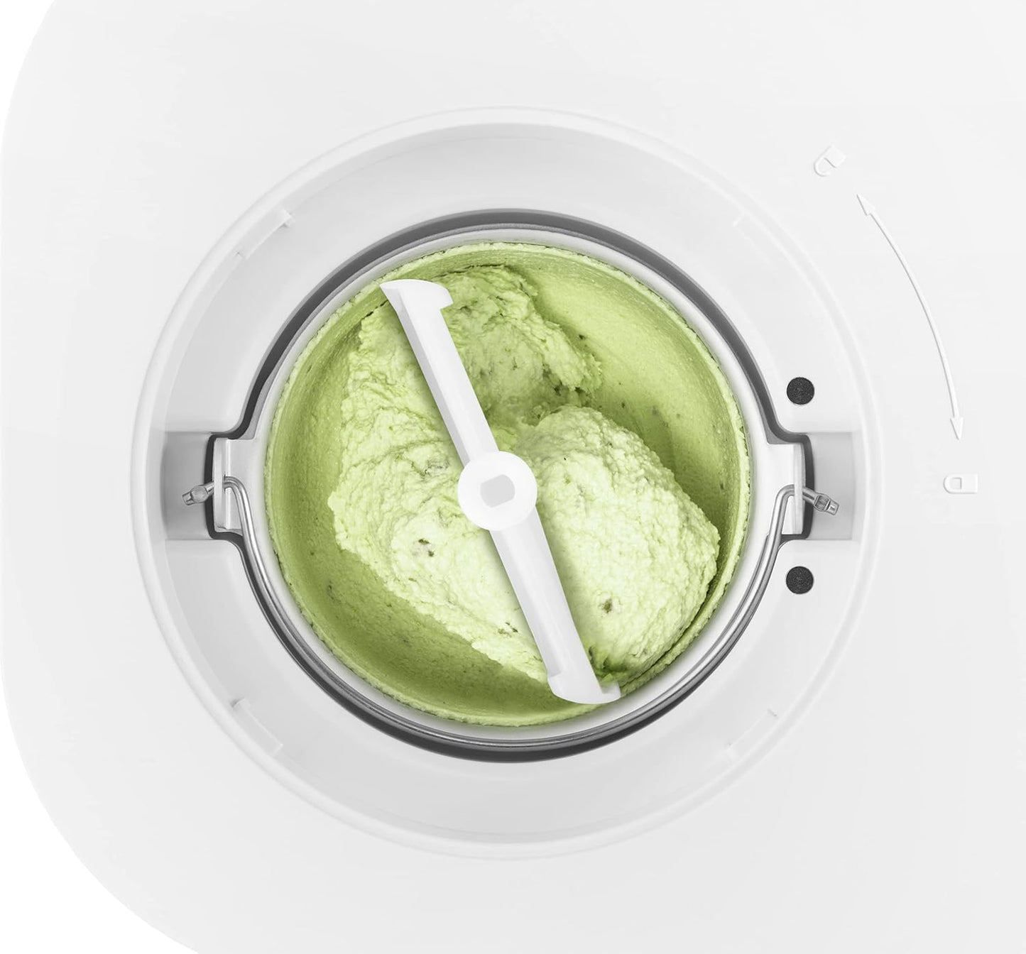 UNOLD 48820 EISMASCHINE Snow - selbstkühlender Kompressor, 100 W, entnehmbarer Eisbehälter, auch für vegane, laktosefreie und steviahaltige Eiskreationen