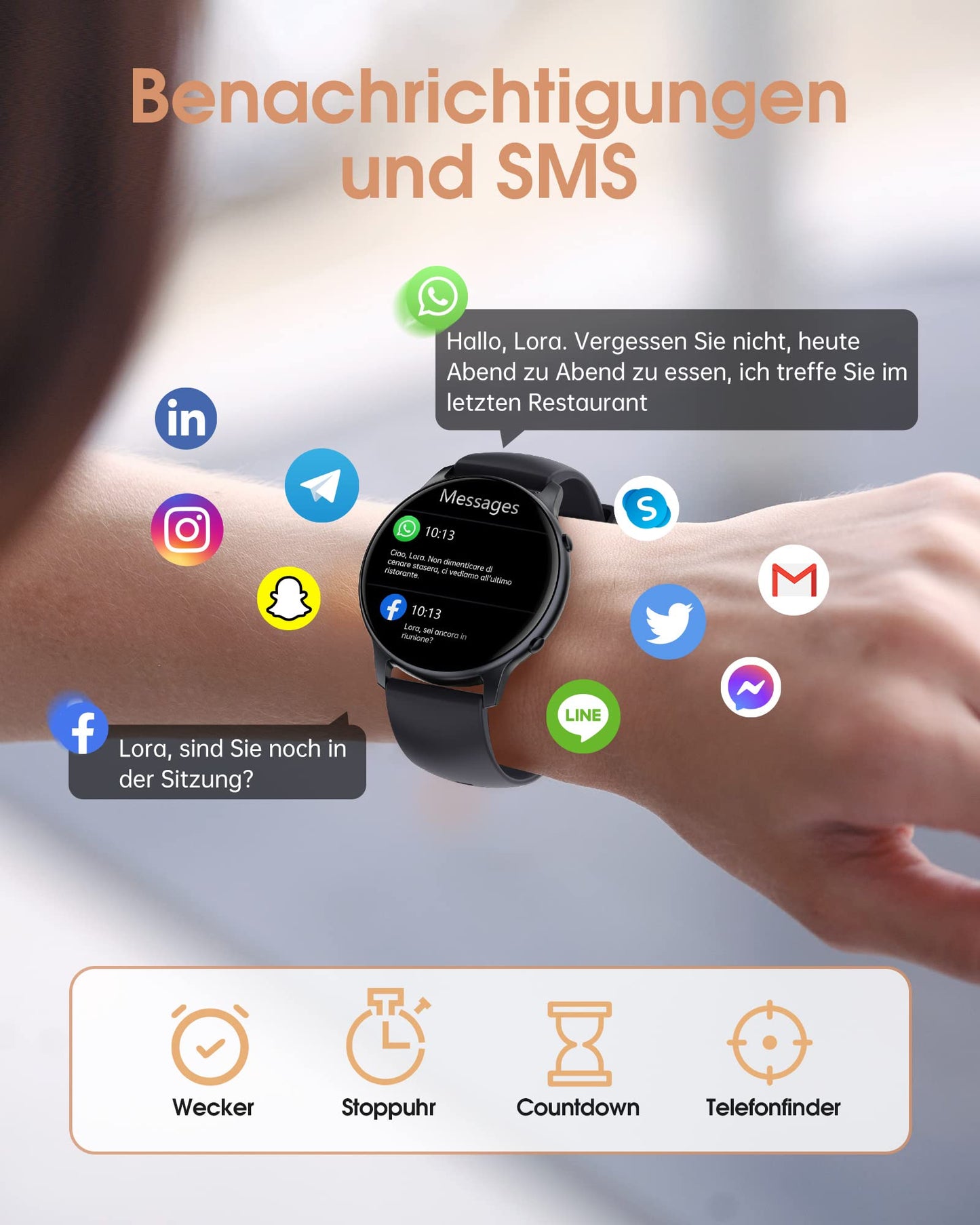 TUYOMA Smartwatch Herren mit Telefonfunktion - 1.91" Smart Watch IP68 Wasserdicht,24h Herzfrequenz, SpO2, Schlafmonitor,SchrittzäHler,112+ Sportarten,Spiele,Kompatibel mit Android IOS