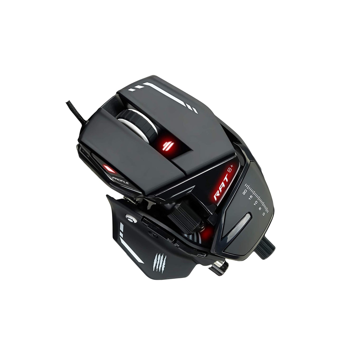 MadCatz R.A.T. 6+ Optical Gaming Mouse, Black