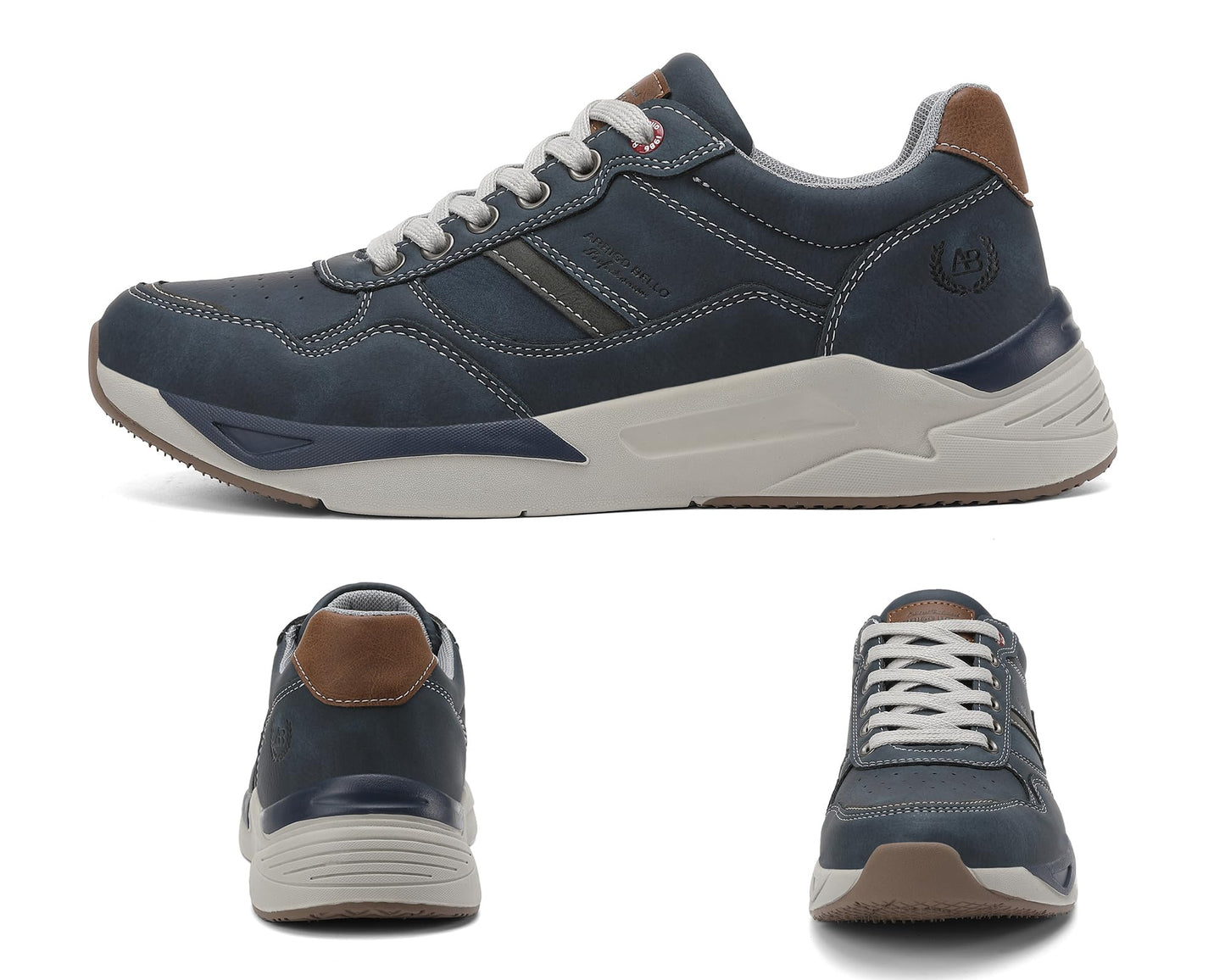 ARRIGO BELLO Men’s Lightweight Sneakers – Breathable Walking & Outdoor Sports Shoes