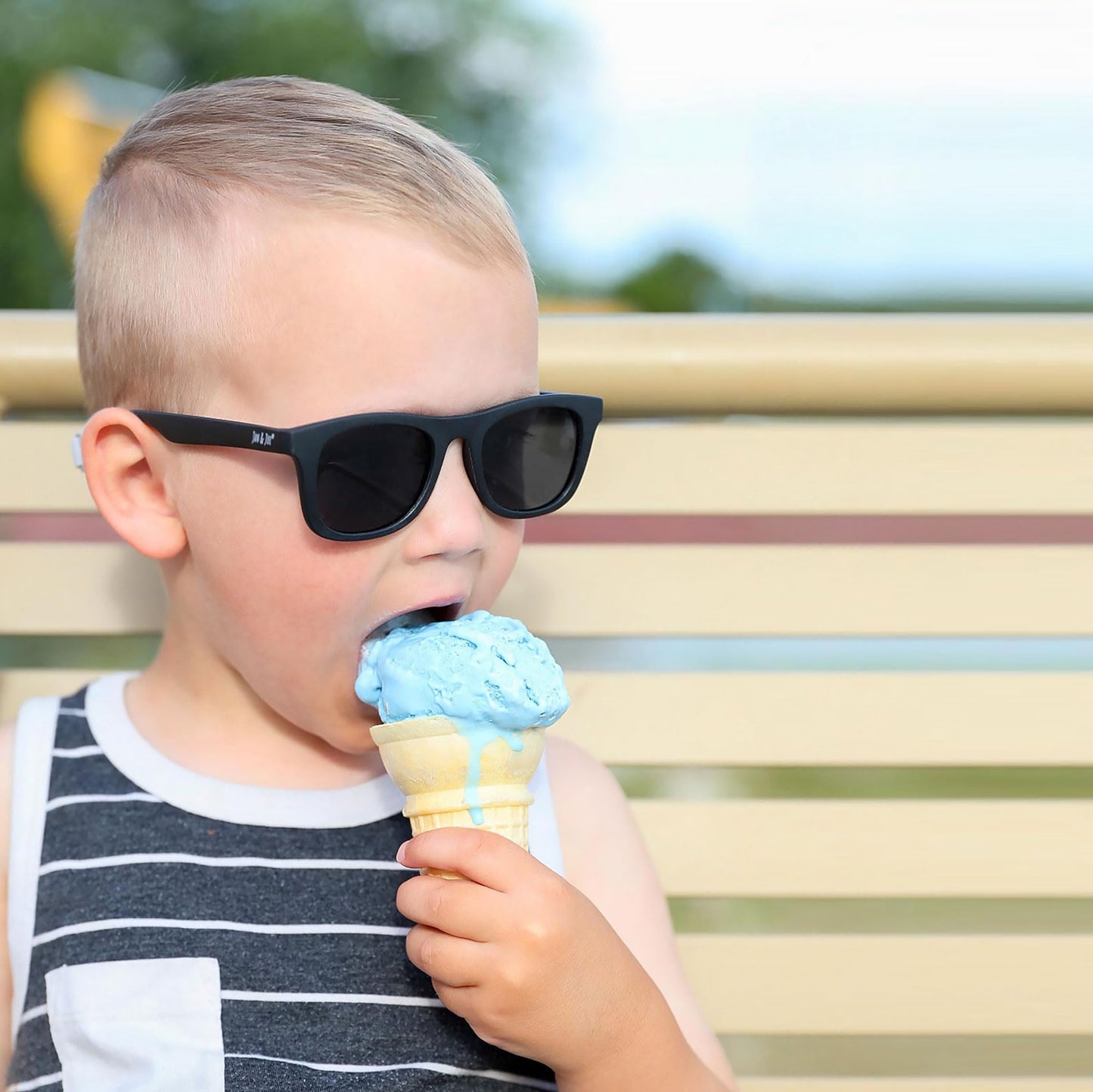 Jan & Jul Kinder UVA UVB-Schutz Flexible Sonnenbrille