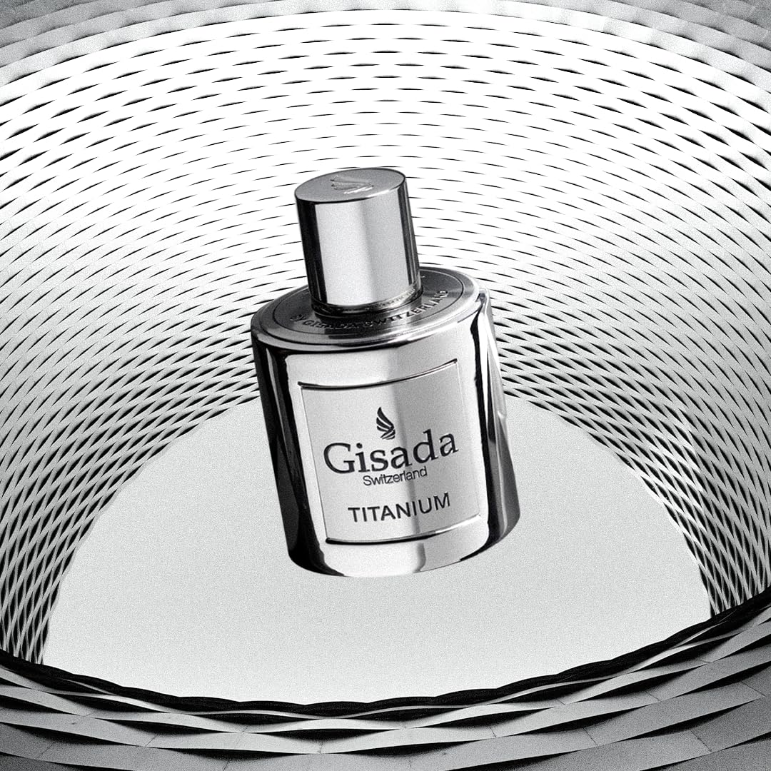 Gisada - Titanium | 100ml | Eau de Parfum | für Herren | für Frauen | Unisex | würzig, lebendiger, frischer und kraftvoller Duft
