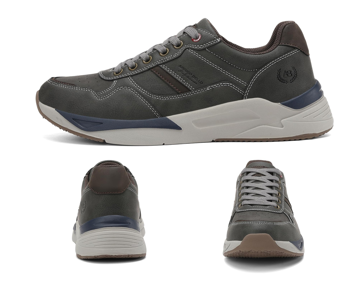 ARRIGO BELLO Men’s Lightweight Sneakers – Breathable Walking & Outdoor Sports Shoes