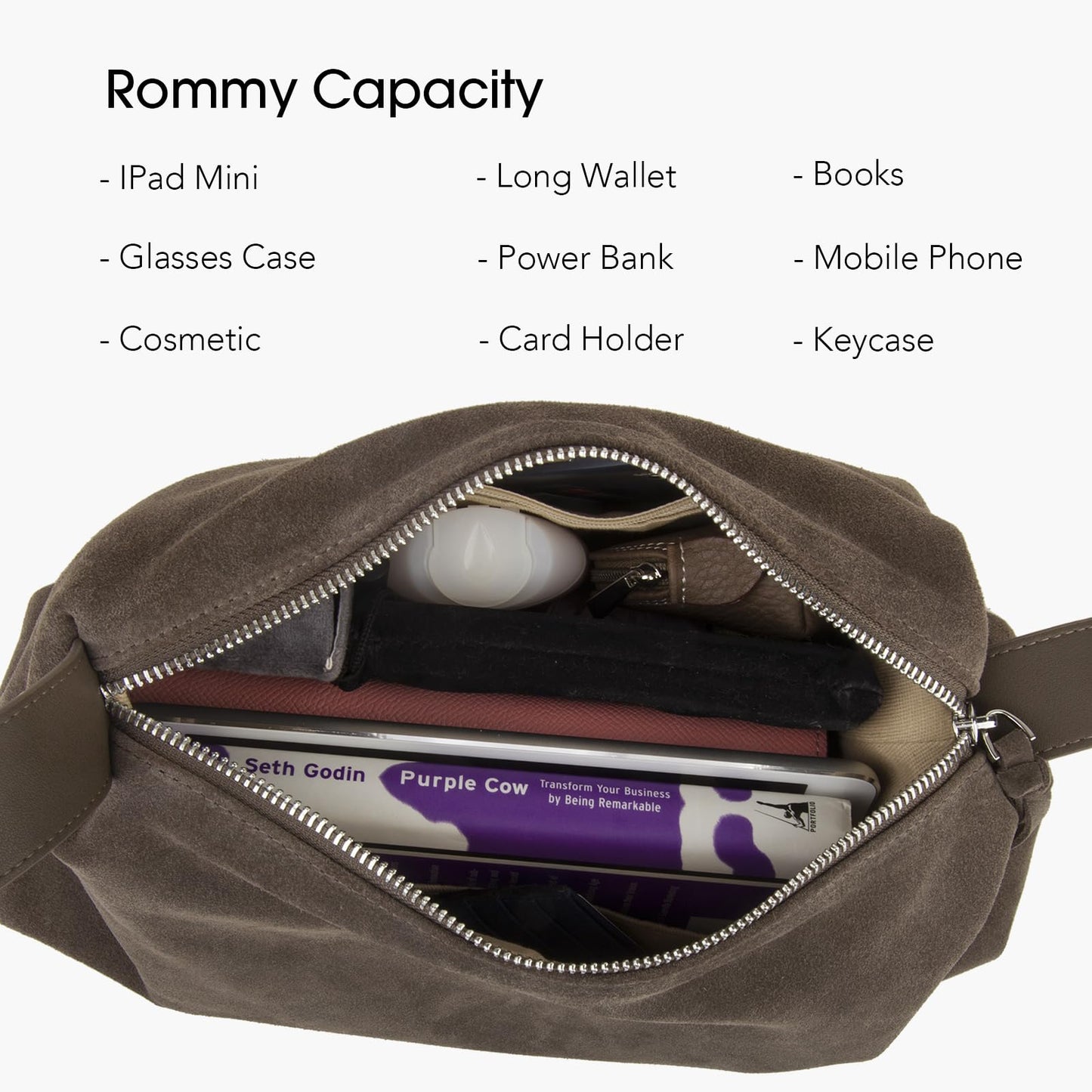 DONNAIN Leather Crossbody Bag