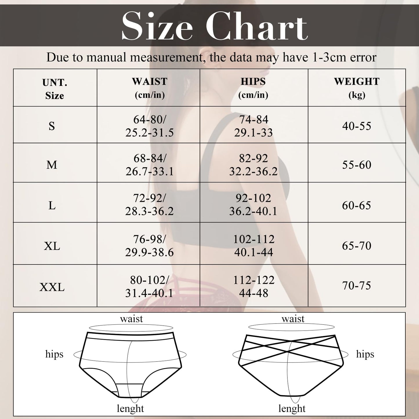 Lishang Women's Lace Thong 5-Pack - Sexy Low Waist Lingerie
