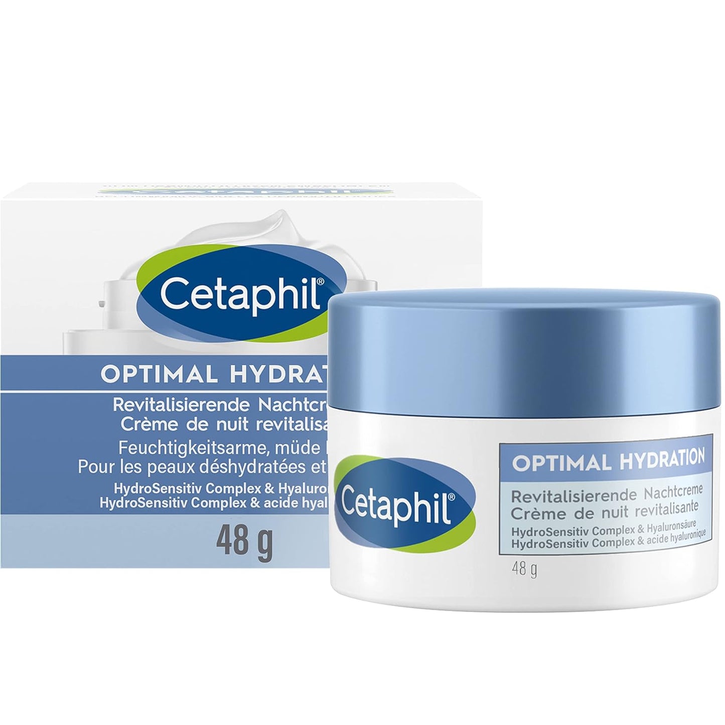 CETAPHIL Optimal Hydration Revitalizing Night Cream – 48g
