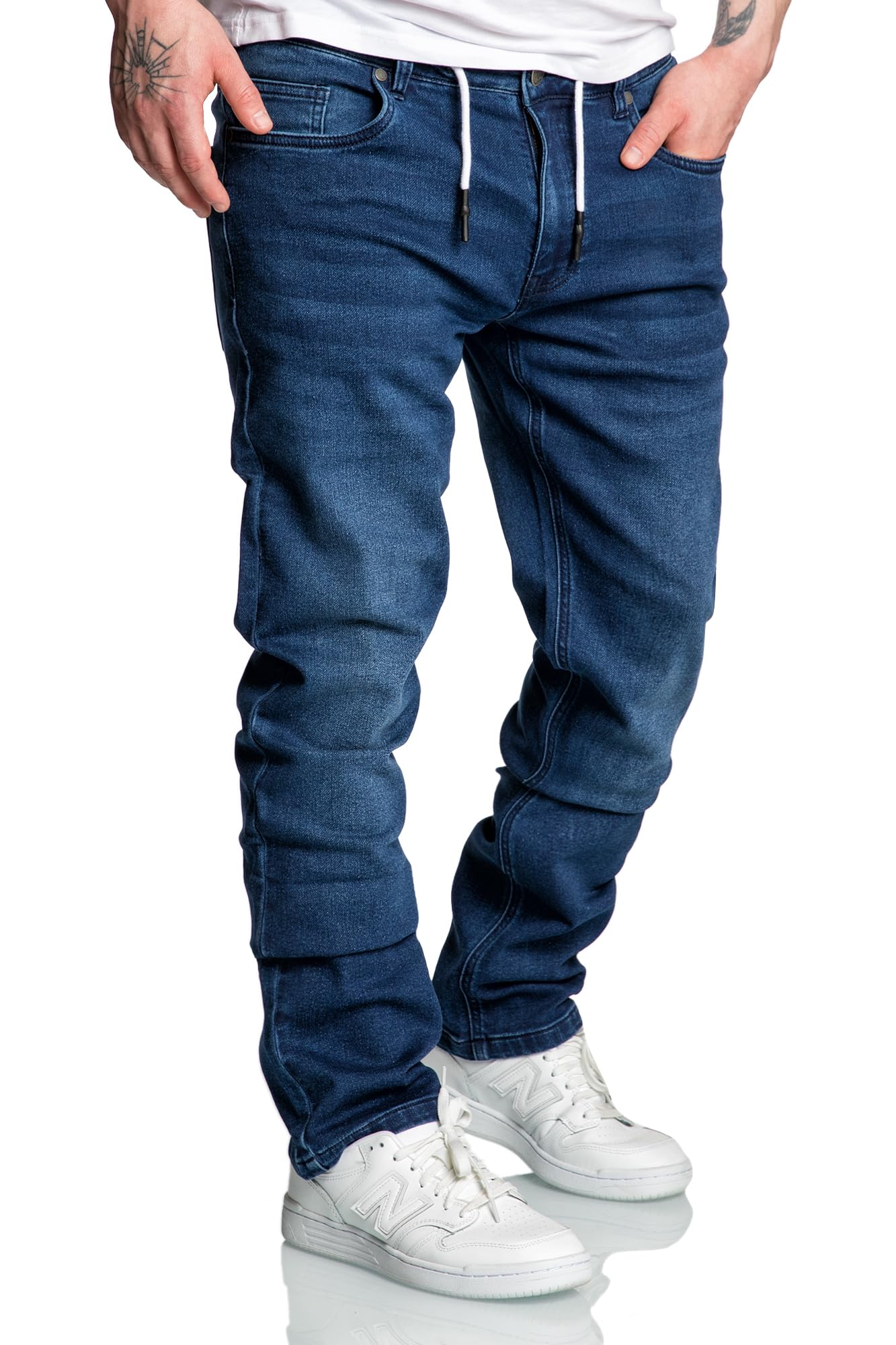 REPUBLIX Men’s Stretch Denim Sweat Jeans