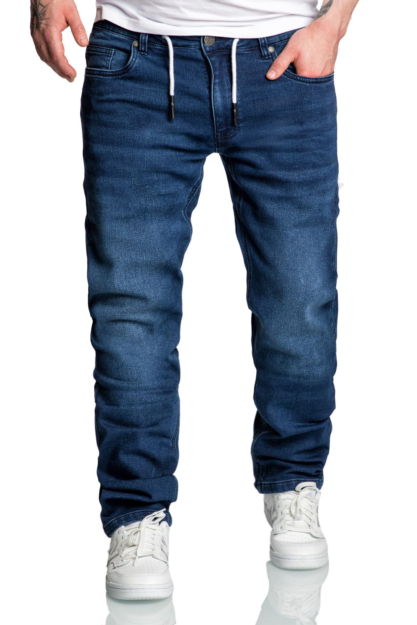 REPUBLIX Men’s Stretch Denim Sweat Jeans
