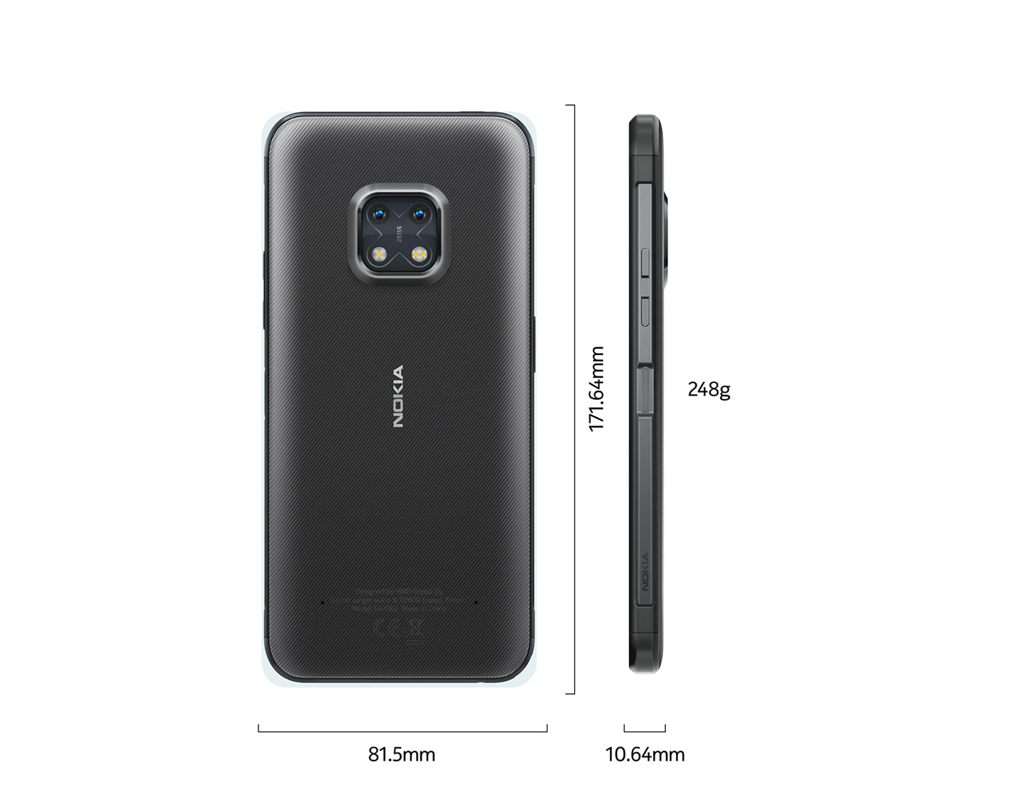 Nokia XR20 – Rugged 5G Smartphone, 6.67" FHD+ Display, 48MP ZEISS Camera