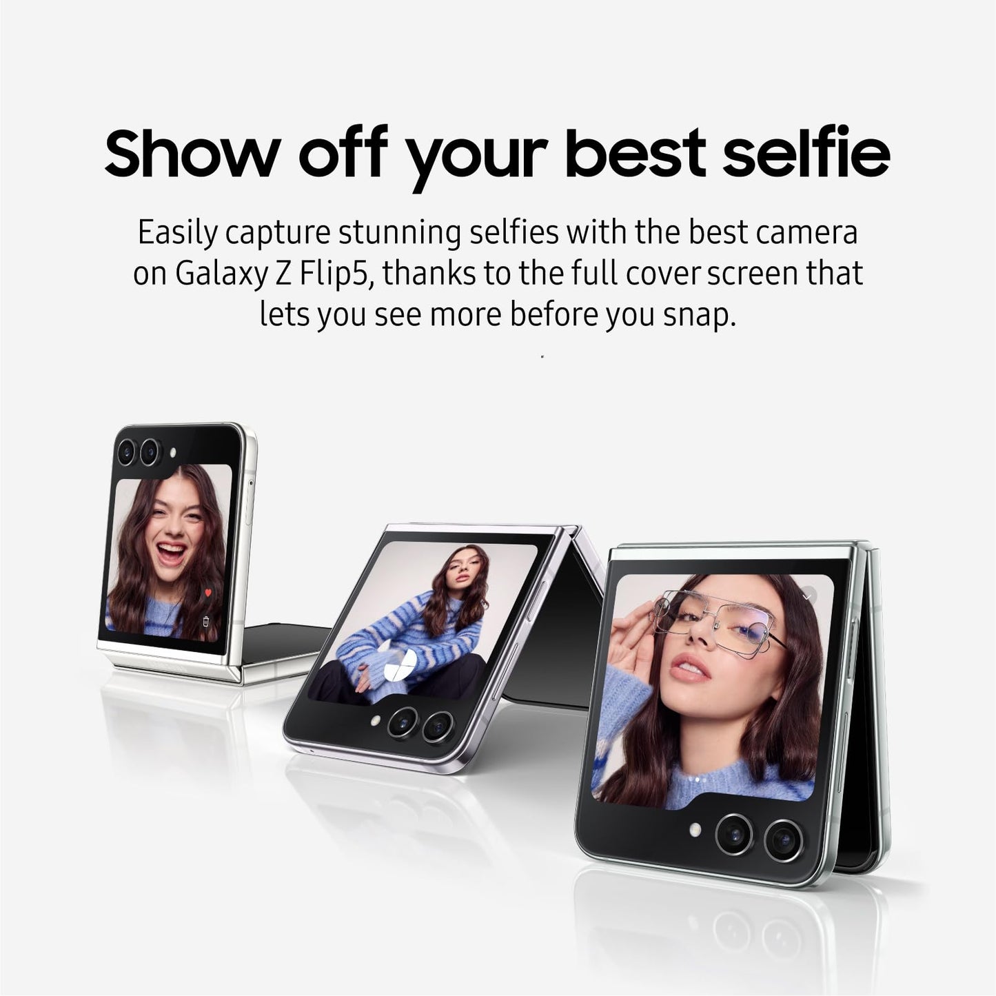 Samsung Galaxy Z Flip5 – Foldable AI Smartphone with Flex Mode & Cover Screen