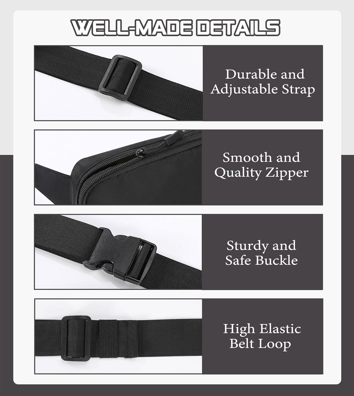 MoKo Running Waist Bag – Sports Fanny Pack