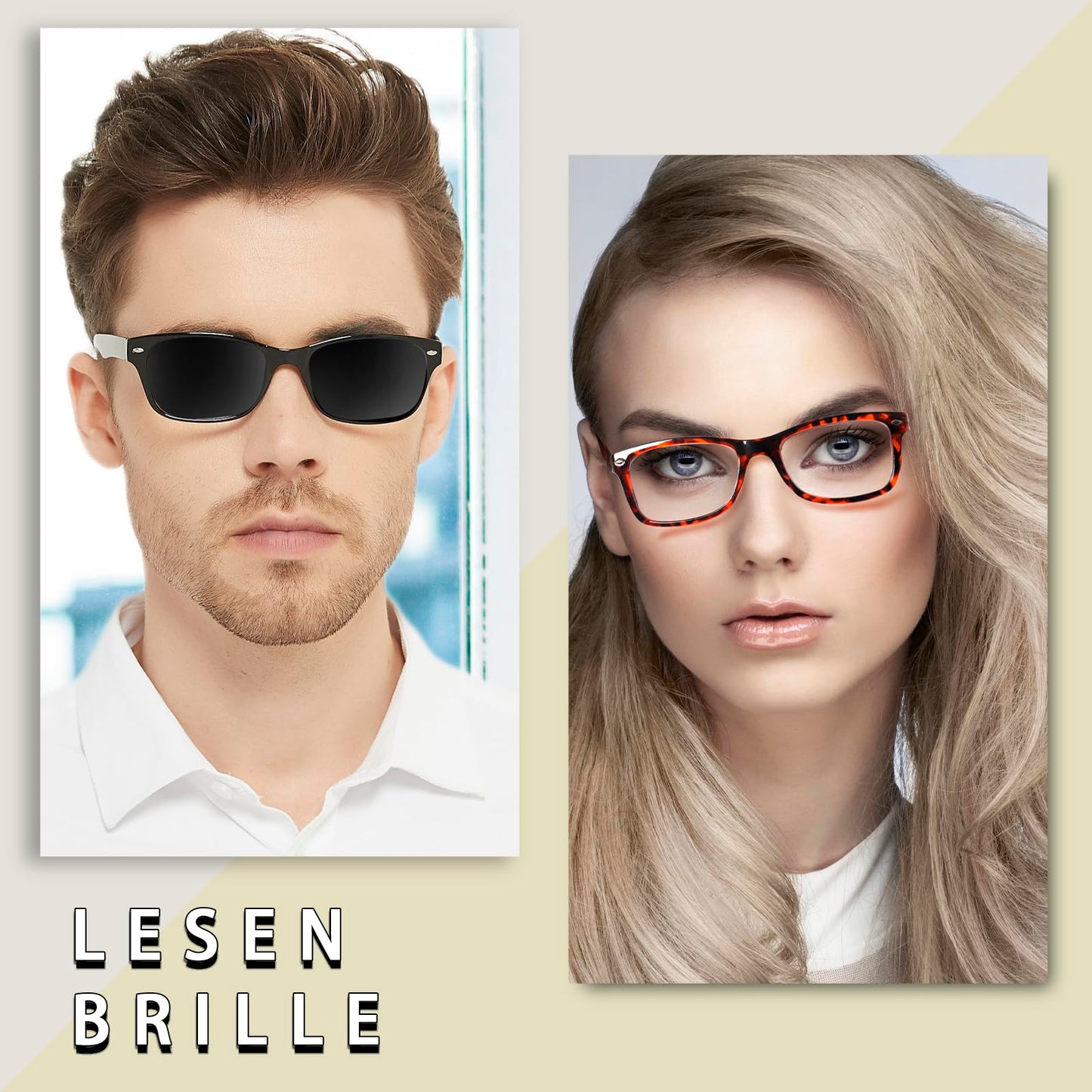 COJWIS 5 Pack Lesebrille Blaulichtfilter Brille Herren Damen Schwarz Leser Computer Brillen Feder Scharnier Lesebrillen (5 Schwarz, 2.75, Dioptrien)