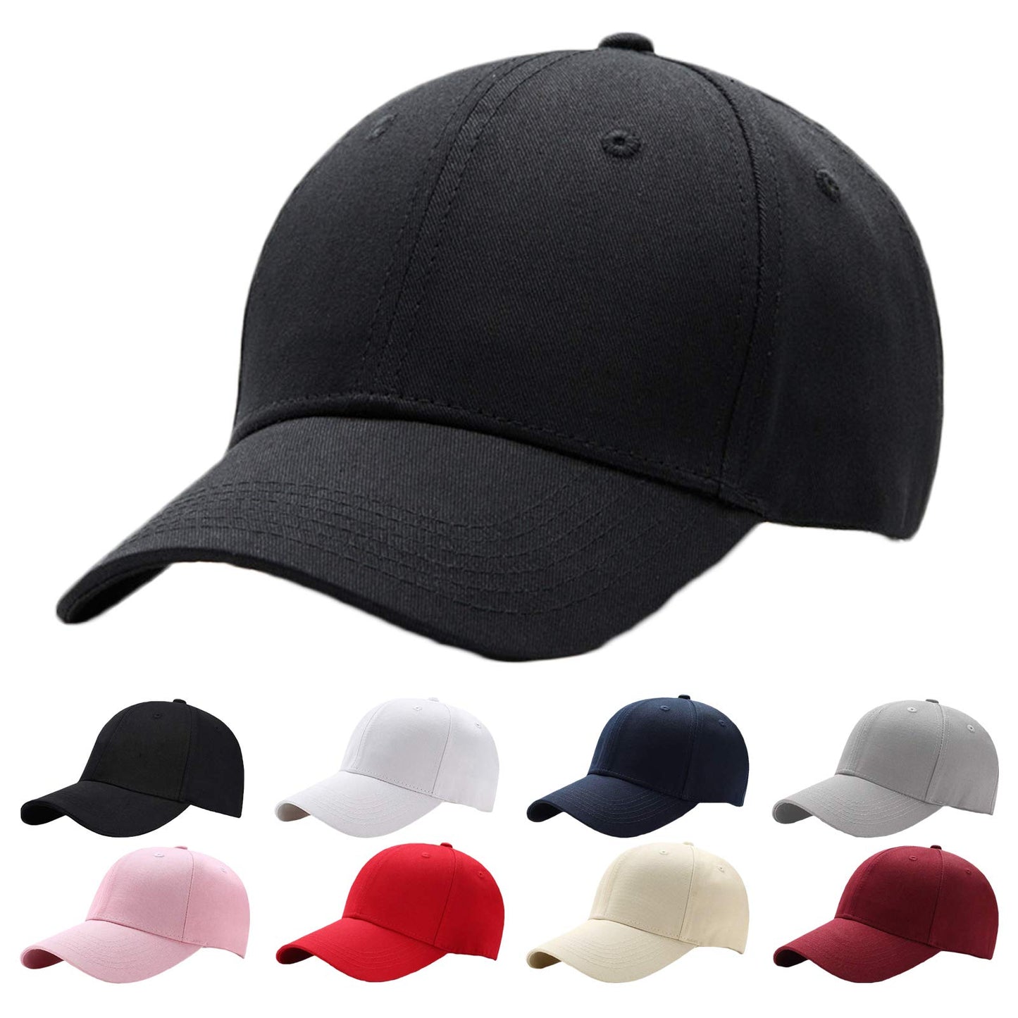 Interstellar Fire Baseballkappe für Herren und Damen, 100% Baumwolle, verstellbar, einfarbig, Unisex, Einheitsgröße, Sonnenmütze