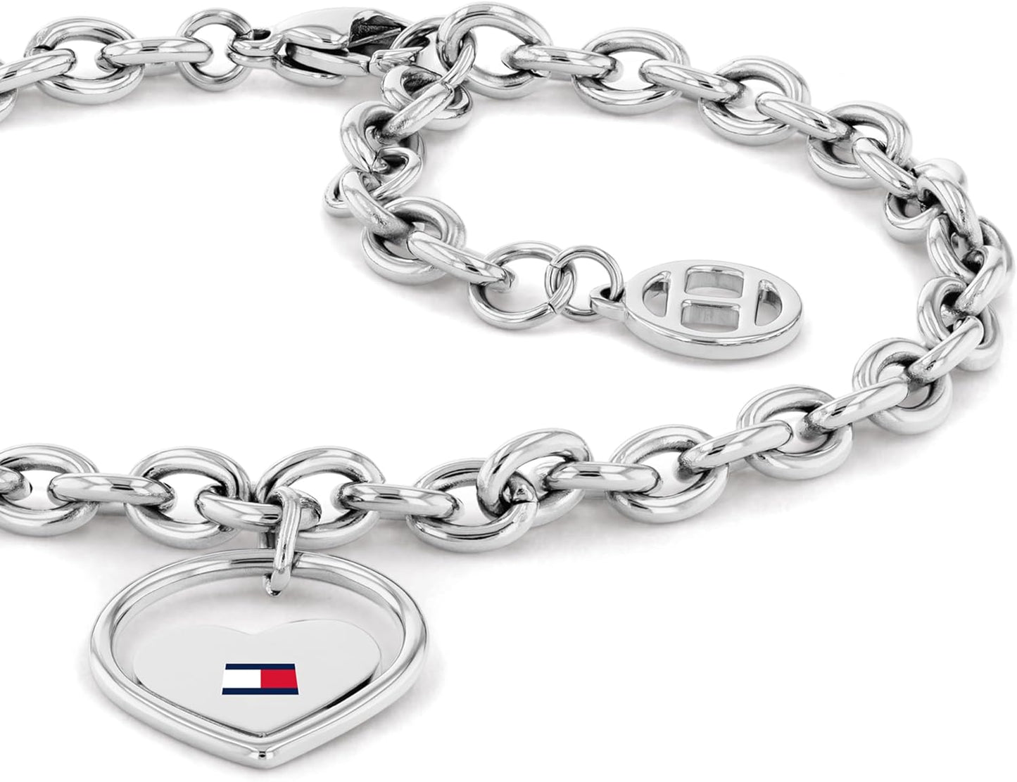 Tommy Hilfiger Heart Pendant Bracelet